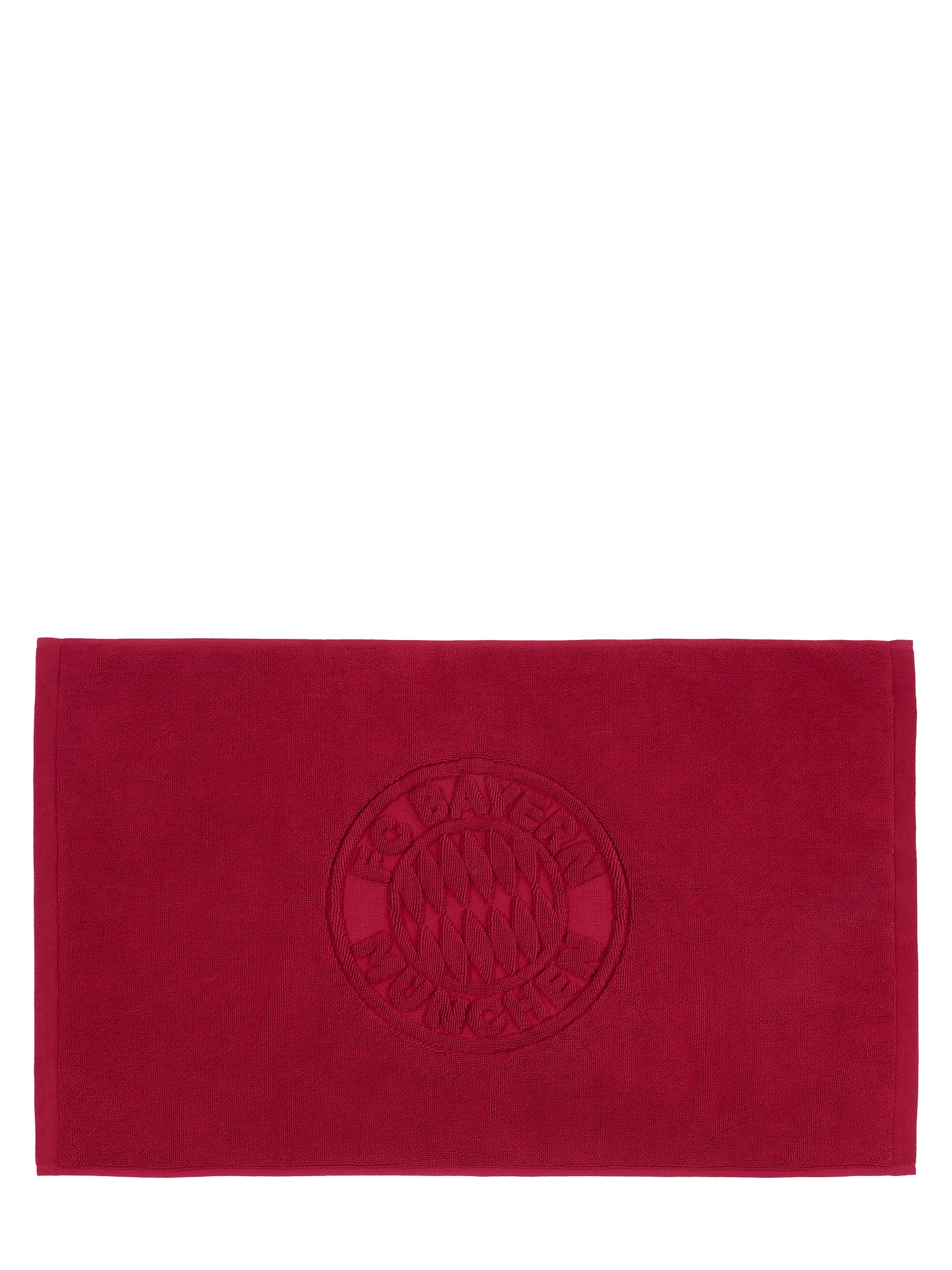 Badematte FC Bayern München I Badvorleger I Bordeaux I 80x50 I Baumwolle
