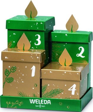 WELEDA Adventskalender Naturkosmetik Weihnachtskalender bestehend aus 4 Beauty-Geschenken