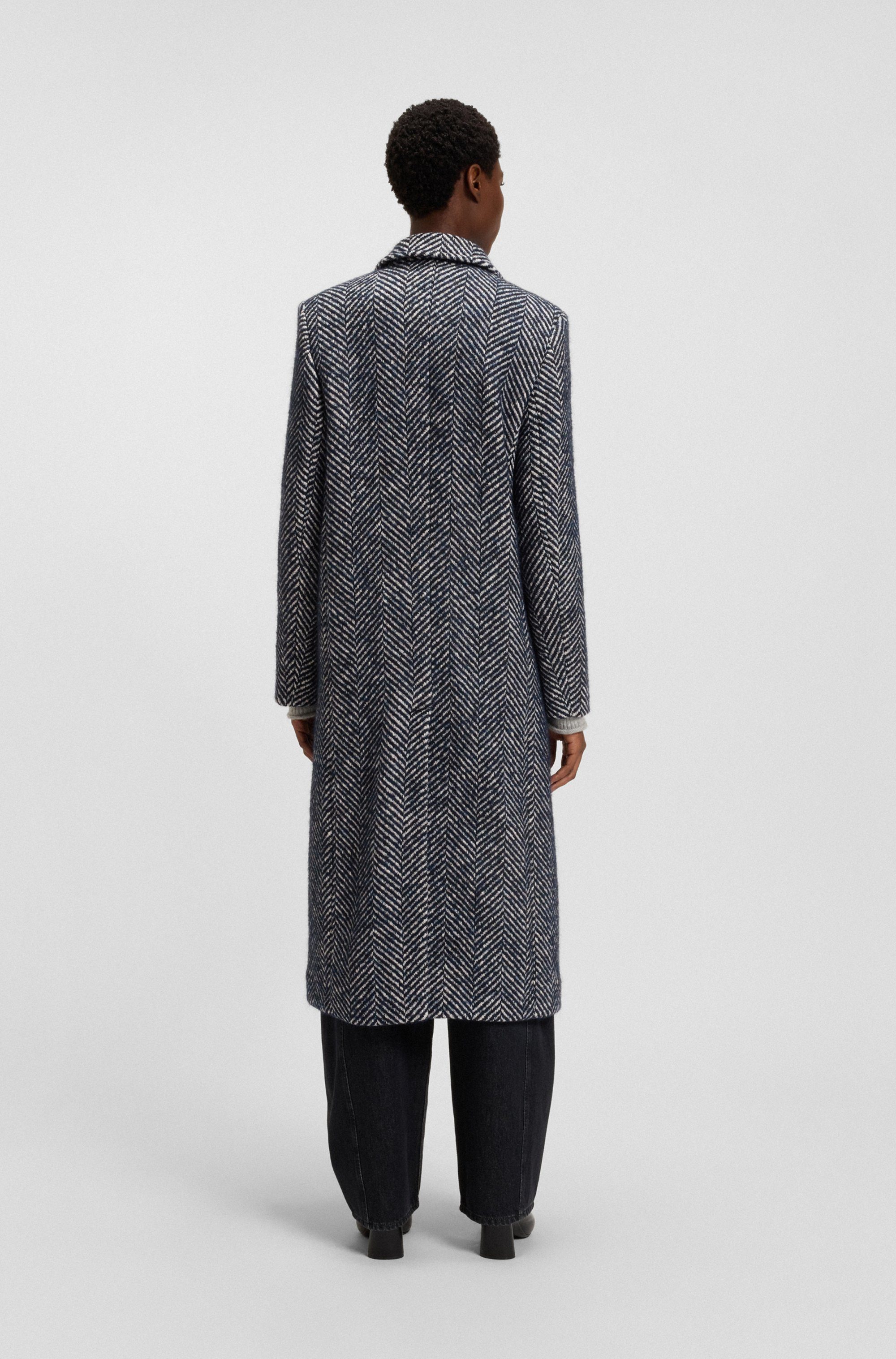 BOSS ORANGE Langmantel Covalli Premium Damenmode mit zweireihiger Knopfleis günstig online kaufen