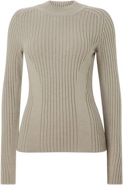 Calvin Klein Strickpullover SOFT WOOL RIB MOCKNECK SWEATER