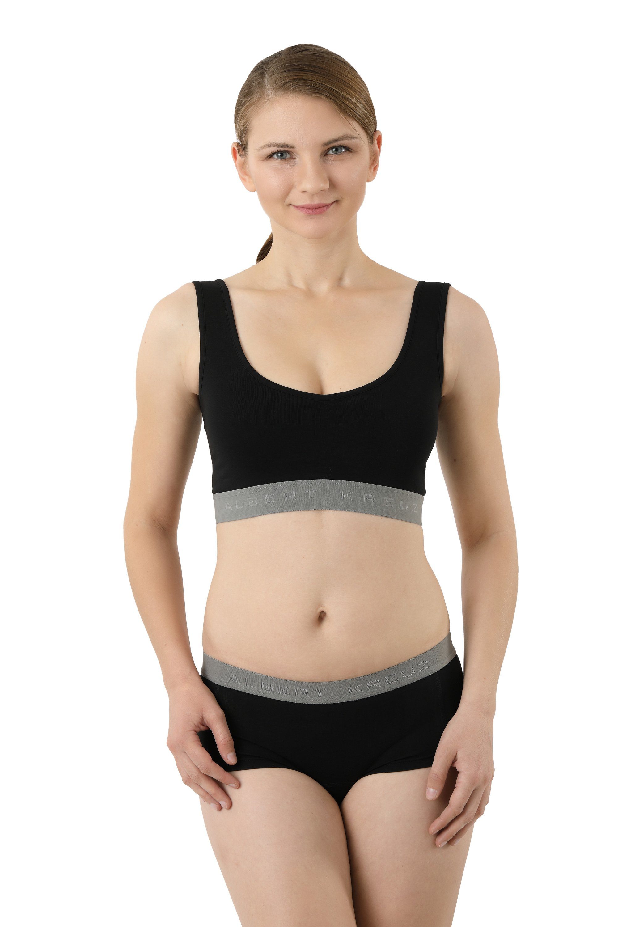 Albert Kreuz Sport-Bustier BH-Top Bustier atmungsaktiv (kein Set, 1-tlg)