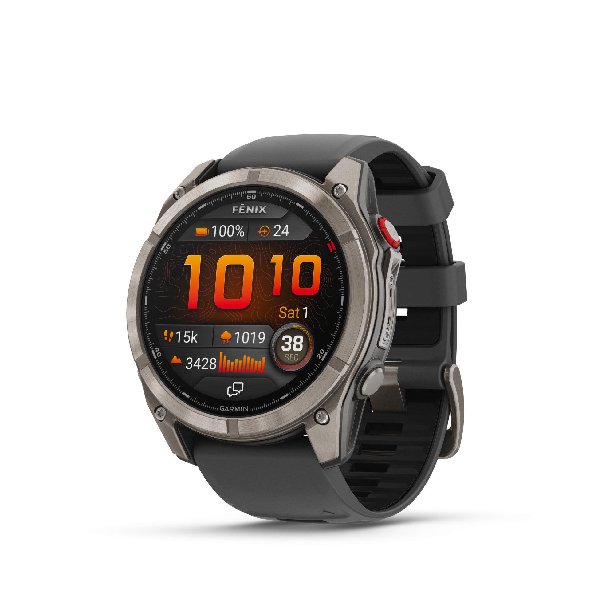 Garmin FENIX 8 Pro - 51 mm smarte Premium Multisport GPS-Uhr Smartwatch (3,556 cm/1,4 Zoll)