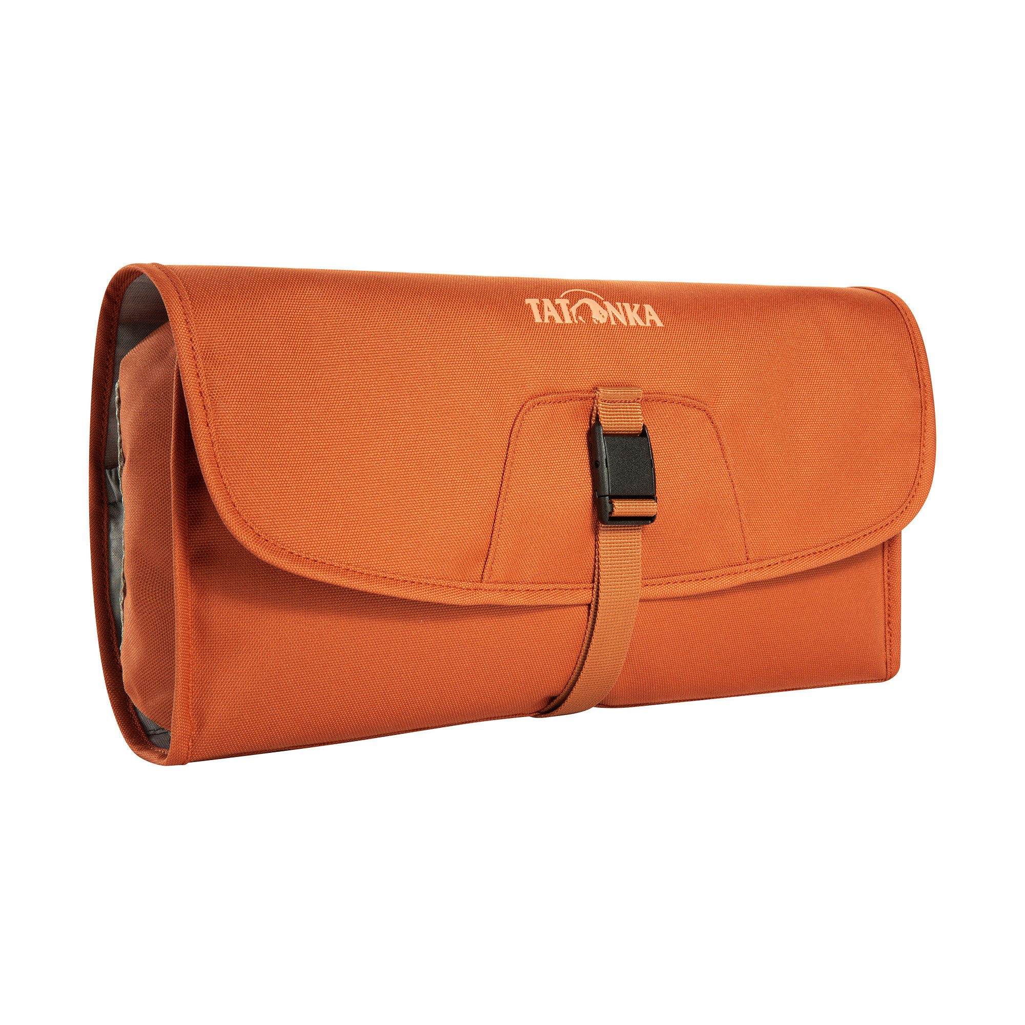 TATONKA® Kulturbeutel Travelcare, faltbar, abnehmbarer unzerbrechlicher Spiegel, Aufhängehaken