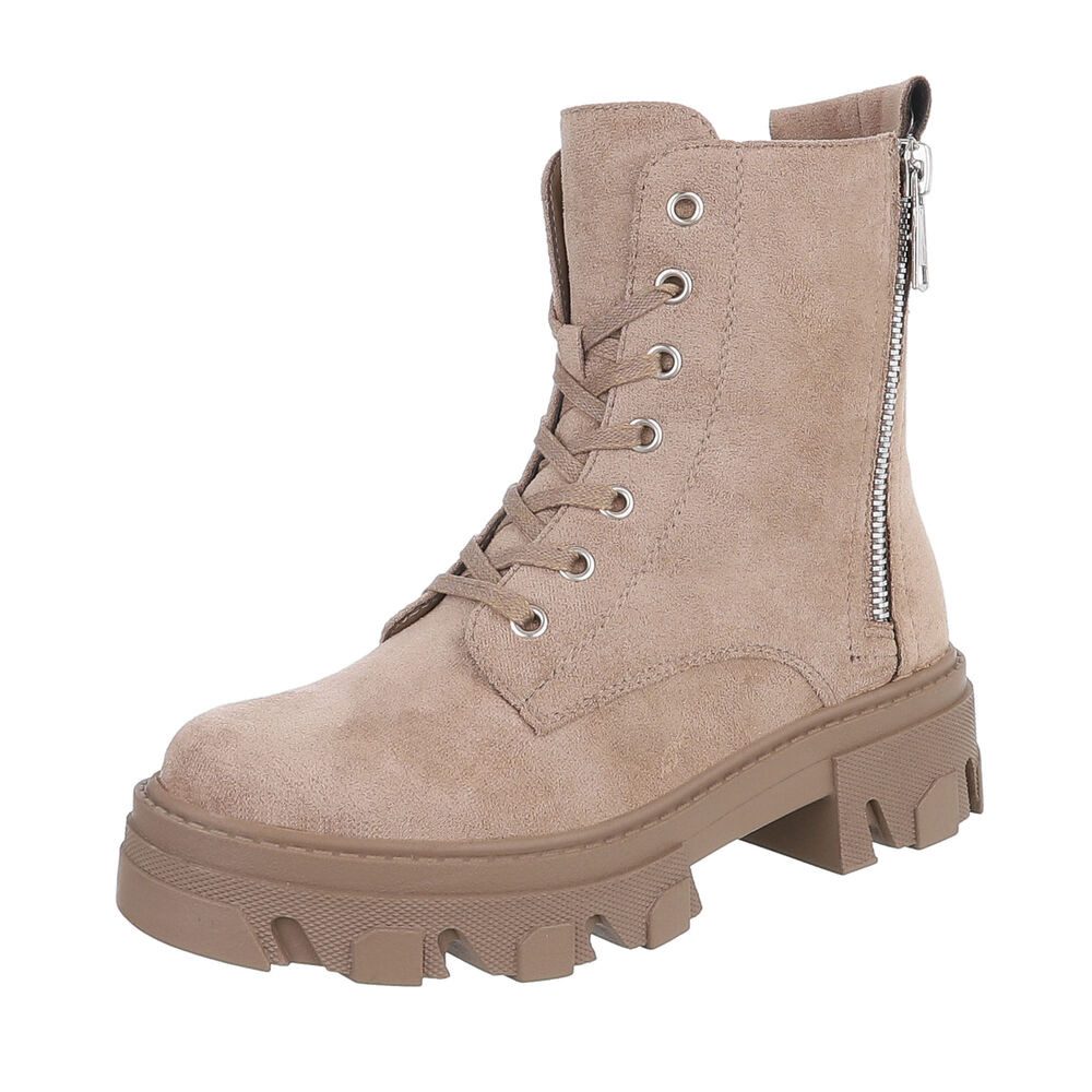 Ital-Design Damen Schnürschuhe Freizeit Schnürstiefelette (87118192) Blocka günstig online kaufen