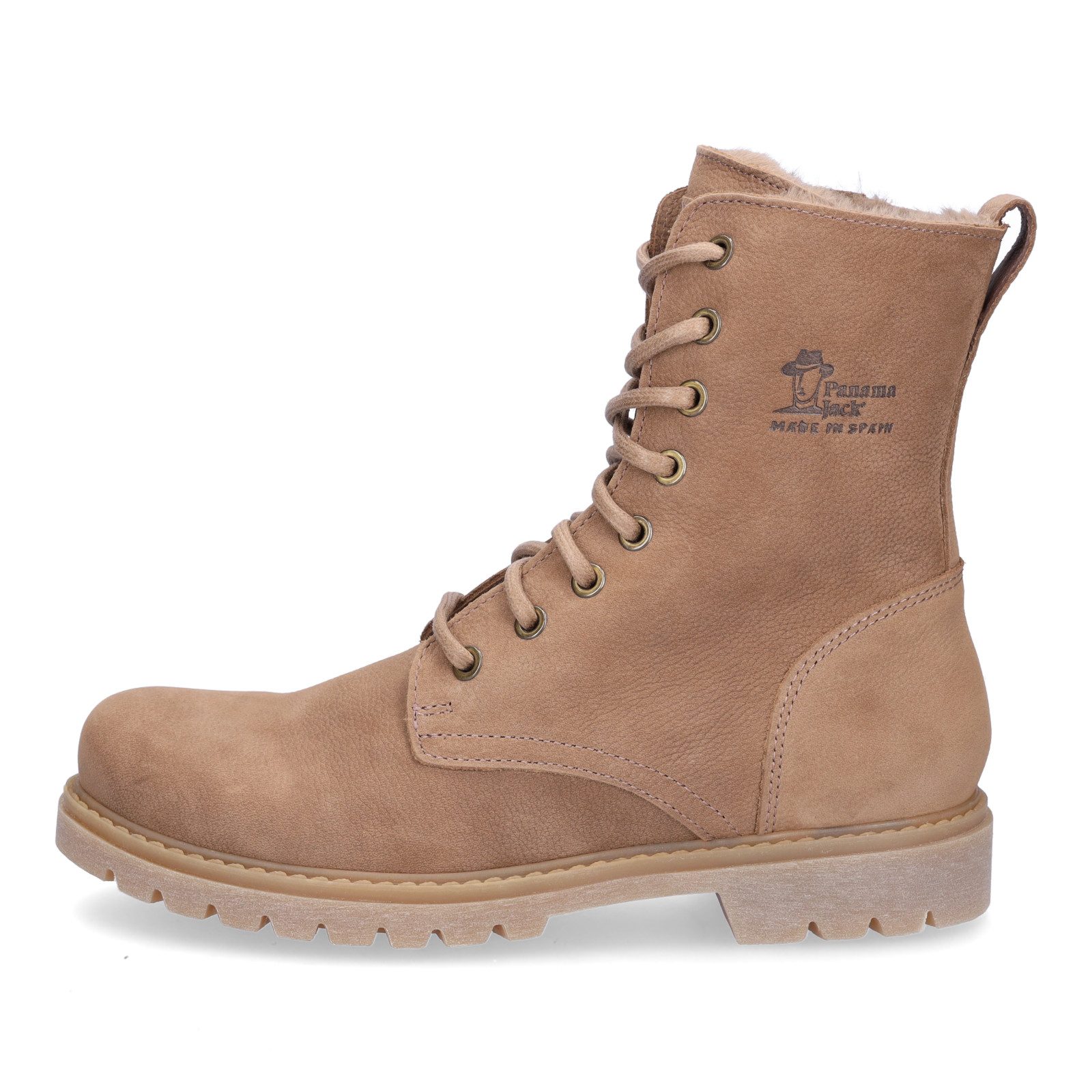 Panama Jack Panama Jack Damen Schnürstiefelette taupe Stiefelette
