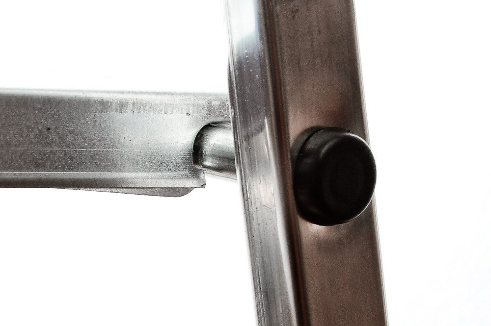 VaGo-Tools Vielzweckleiter Haushaltsleiter Leiter Stahl 5 Stufen (Stück) – Bild 4 von 5