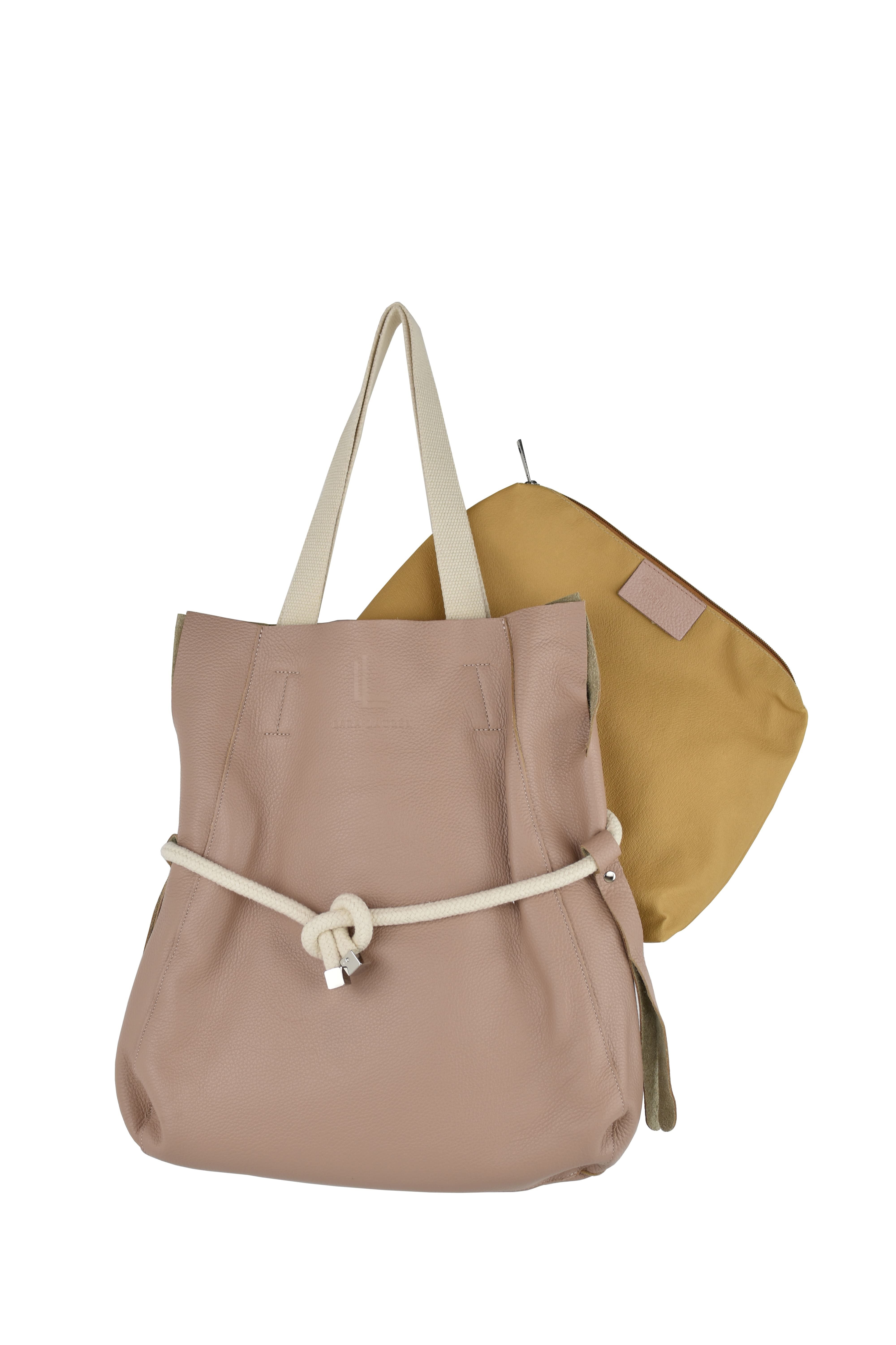 Lara Laurén Shopper Boho Nappaleder Handtasche günstig online kaufen