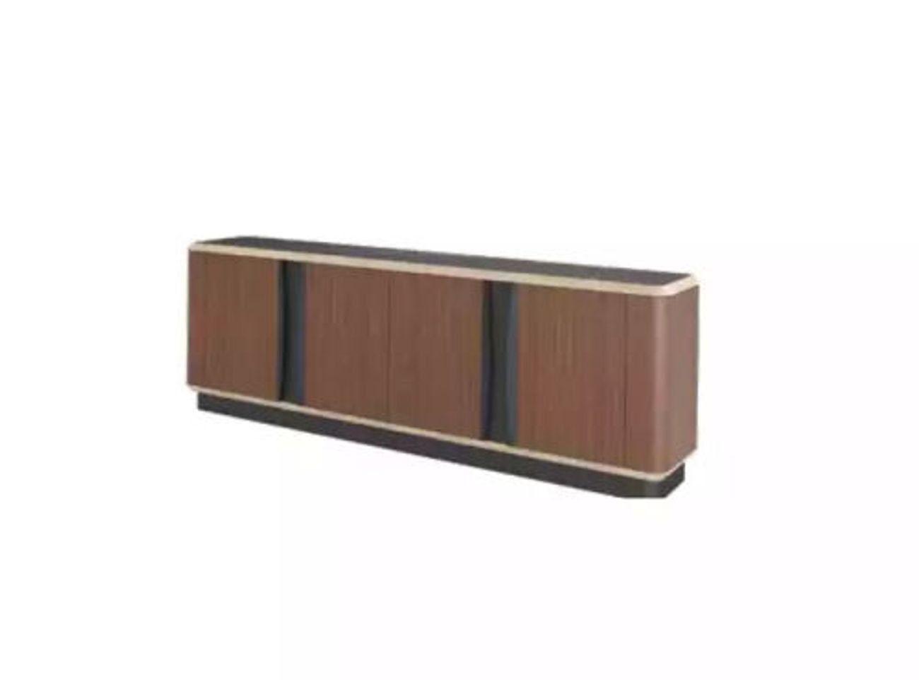 JVmoebel Eckschreibtisch Moderner Arbeitszimmer in Made 1x + 1x Luxus Sideboard Couchtisch Schreibtisch Europa Set (2-St., Eckschreibtisch + Möbel Sideboard), 1x