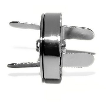 Magnet Magnetverschluss SS 18 Tasche Magnetverschluss magnetischer silberner (10-St)