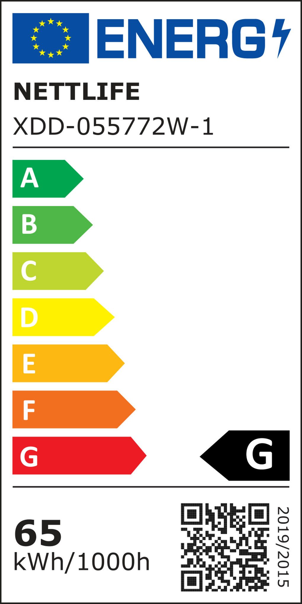 Energieeffizienzklasse: 