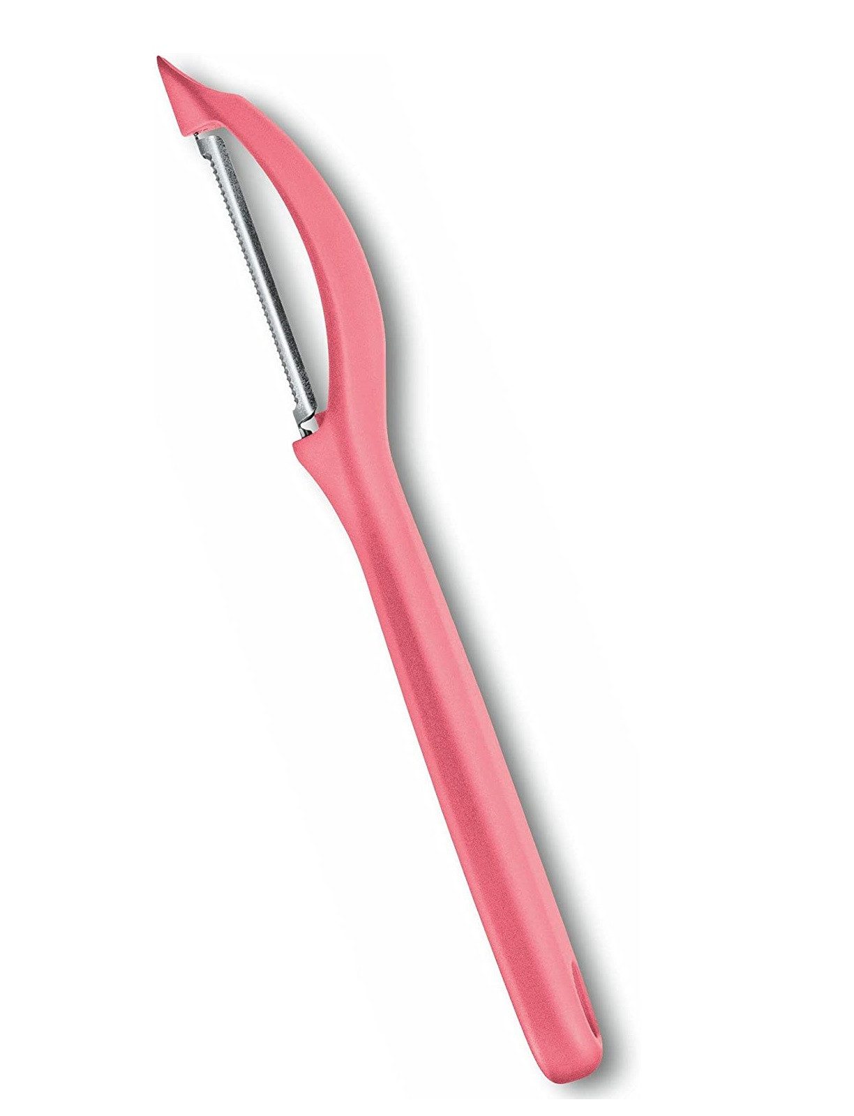 Victorinox Spargelschäler Swiss Classic Universalschäler, Pendelklinge, Zackenschliff, zweisc, hneidig, hellrot