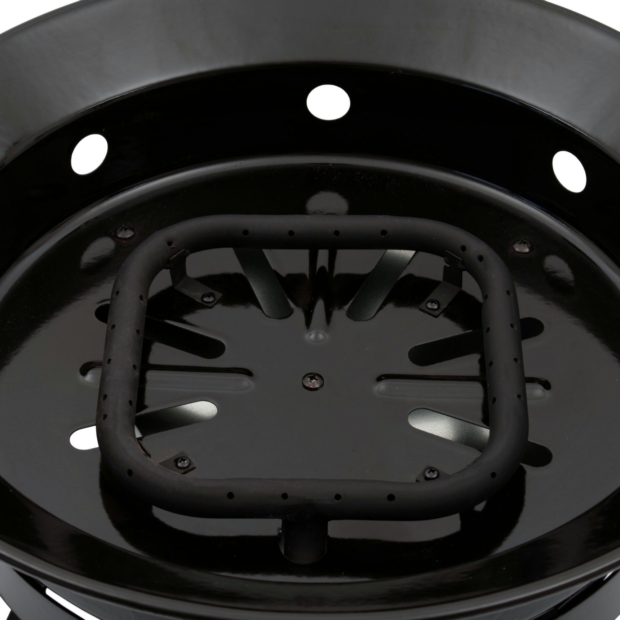 BBQToro Feuerschale Gas Feuerstelle mit Lavasteinen, Ø 48 cm 12 kW