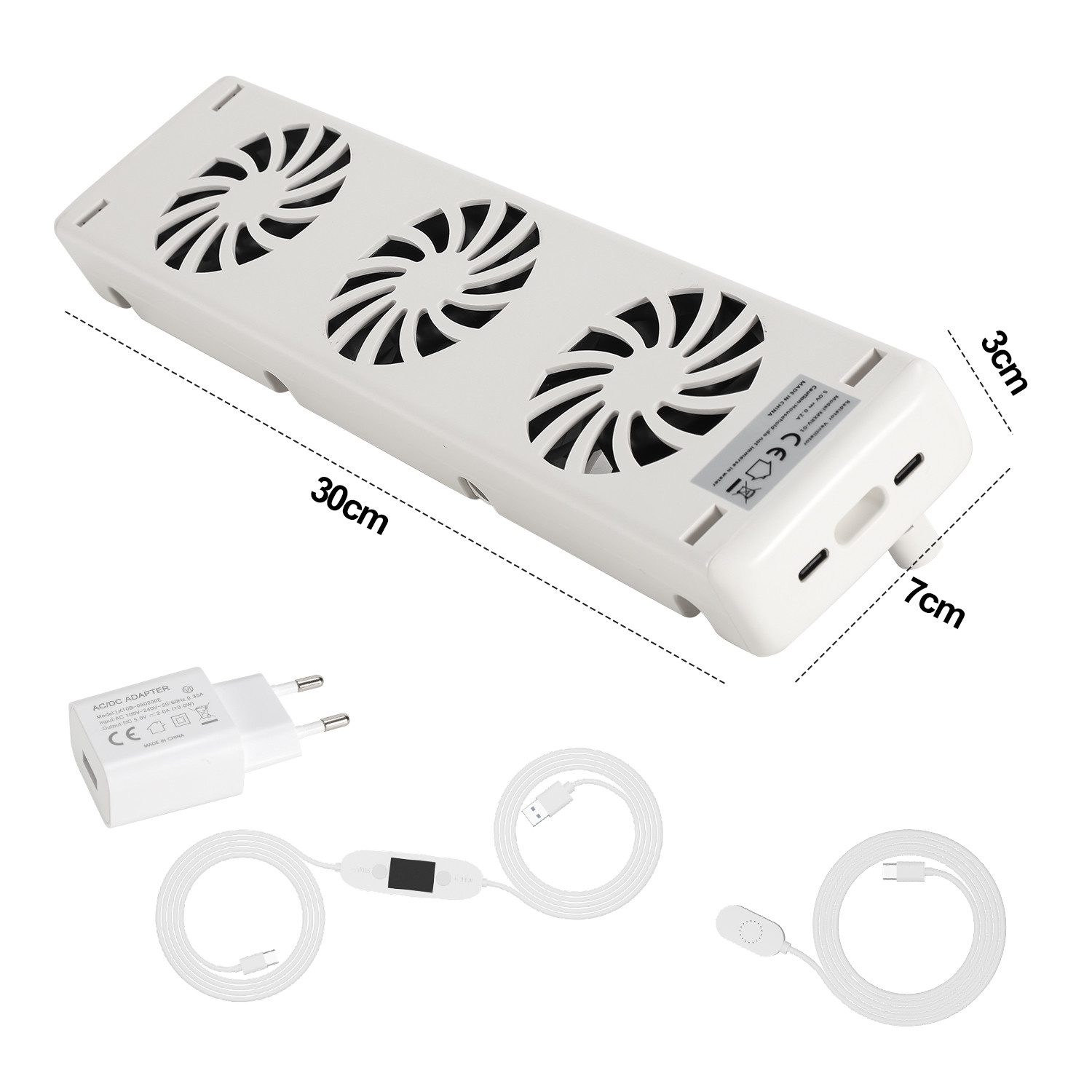 Clanmacy Heizkörperventilator Heizkörperverstärker booster ventilator Erwei günstig online kaufen