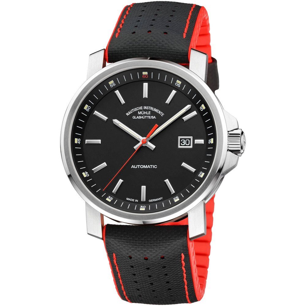 Nautische Instrumente Mühle Glashütte/Sa. Automatikuhr Herrenuhr Mühle Glashütte 29er Big Automatik