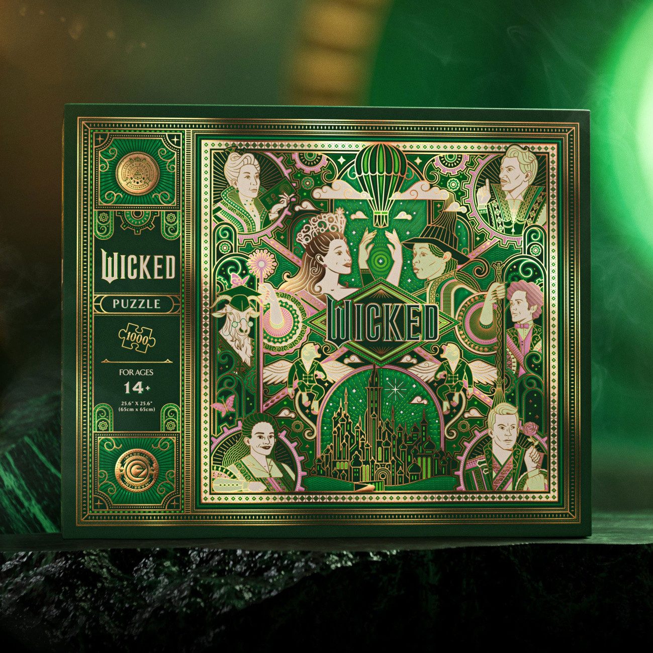 Theory11 Puzzle Wicked Multi-Dimensionales Puzzle (1000 Teile), Puzzleteile