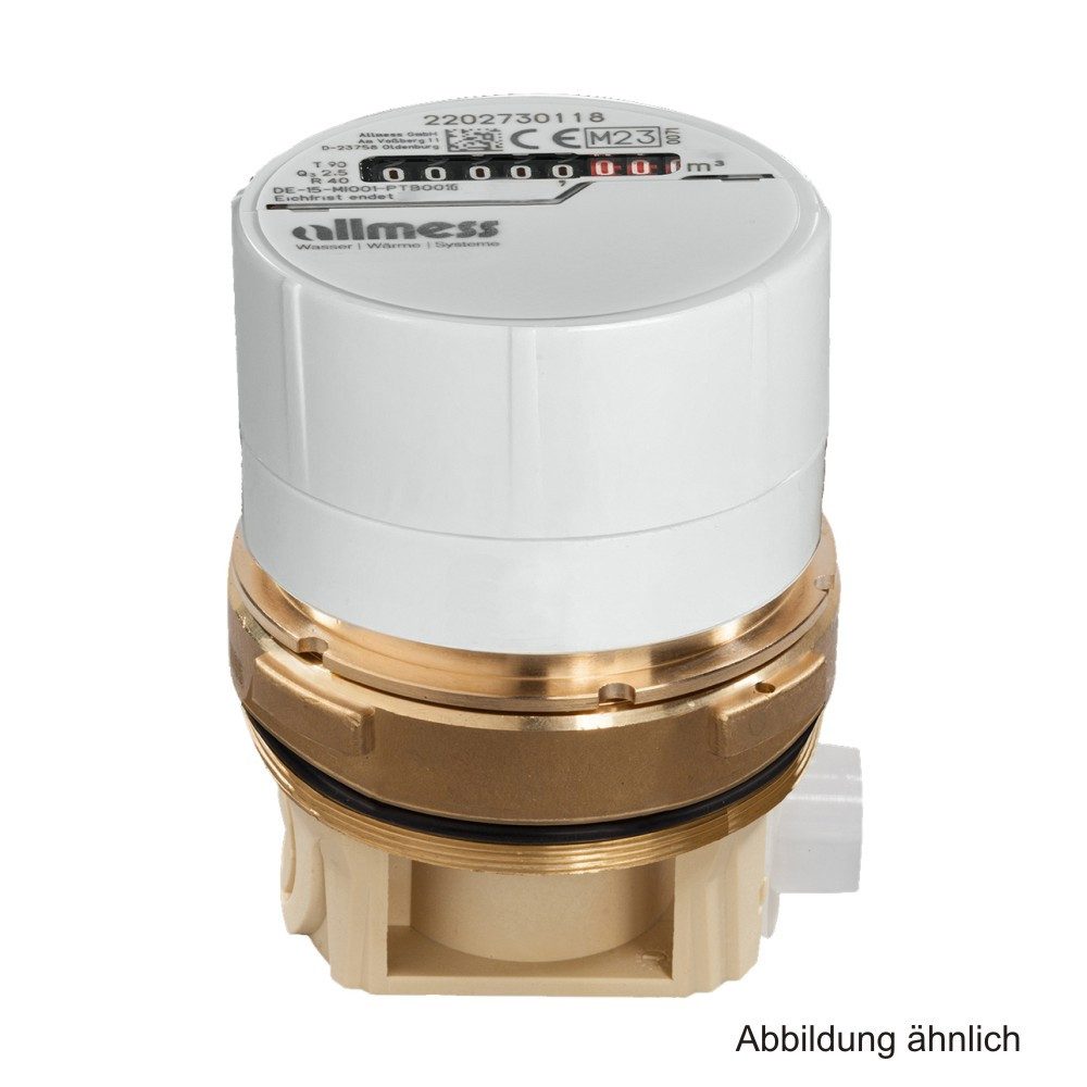 Allmess Kaltwasserzähler Allmess Wohnungswasserzähler Austauschzähler UniKoax M66 +m HT2, 04609
