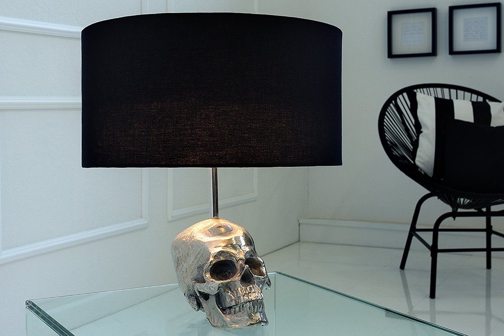 riess-ambiente Tischleuchte SKULL 44cm schwarz / günstig online kaufen