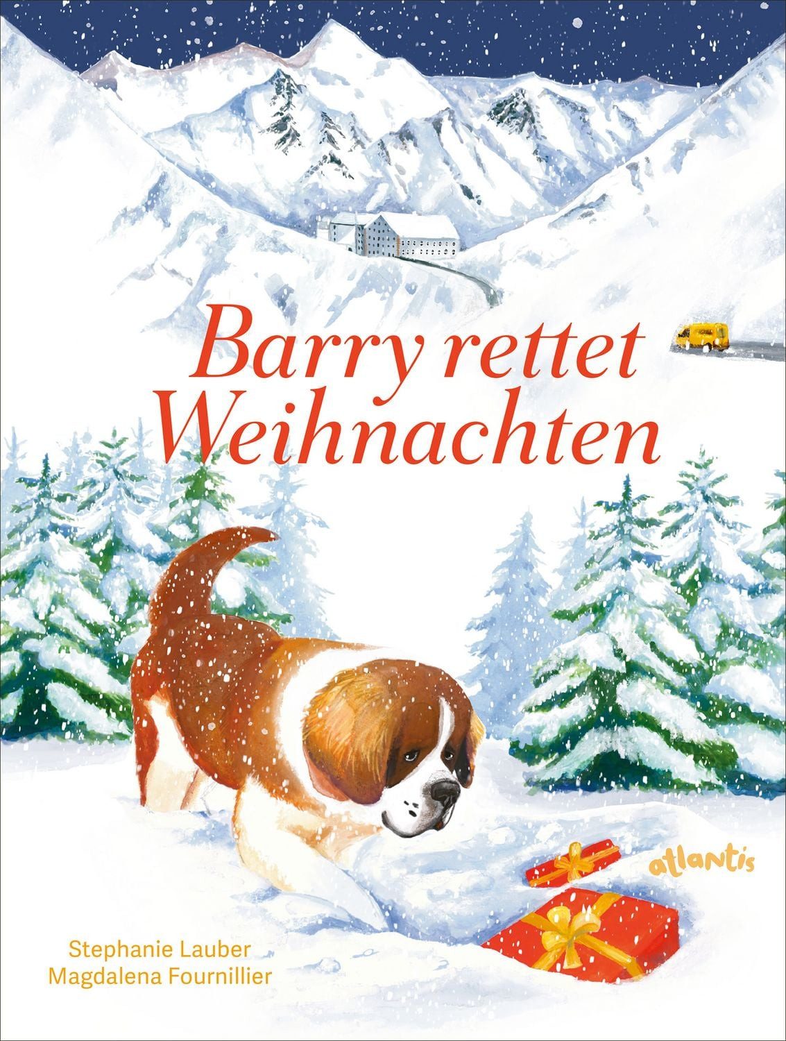 Kinderbuch Barry rettet Weihnachten Stephanie Lauber