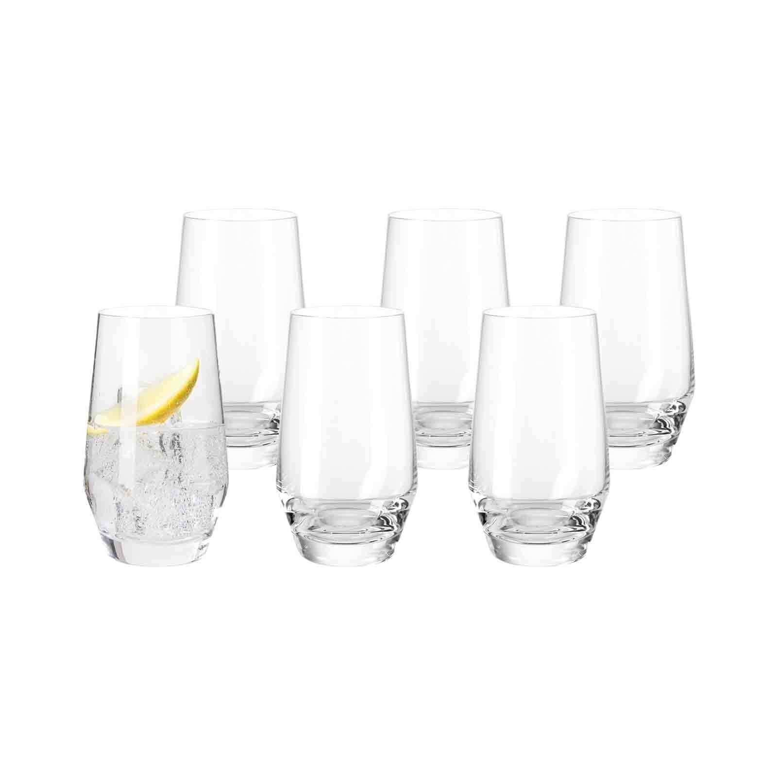 Glas Puccini Trinkgläser 365 ml 6er Set