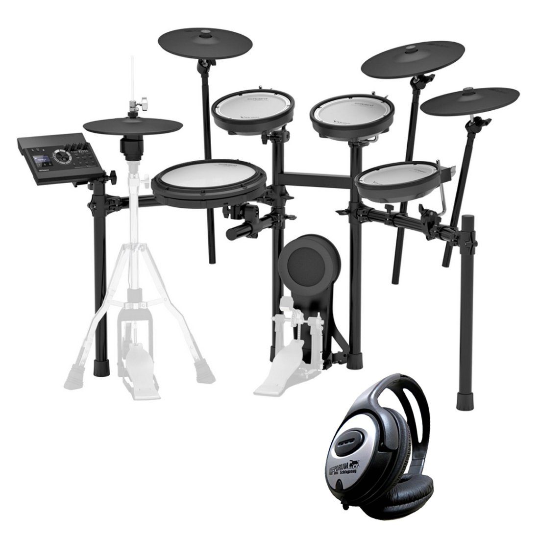 Roland Audio Elektrisches Schlagzeug »Roland TD-17KVX E-Drum Schlagzeug +  Kopfhörer« online kaufen | OTTO