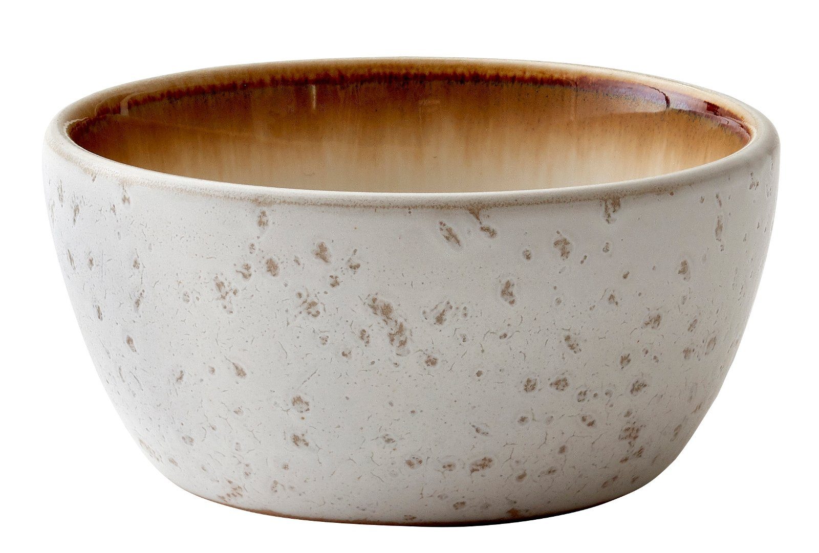Bitz Schale Bowl cream / cream 10 cm, Steinzeug, (Schüsseln & Schalen), Schale 10 cm Steinzeug Creme/Creme