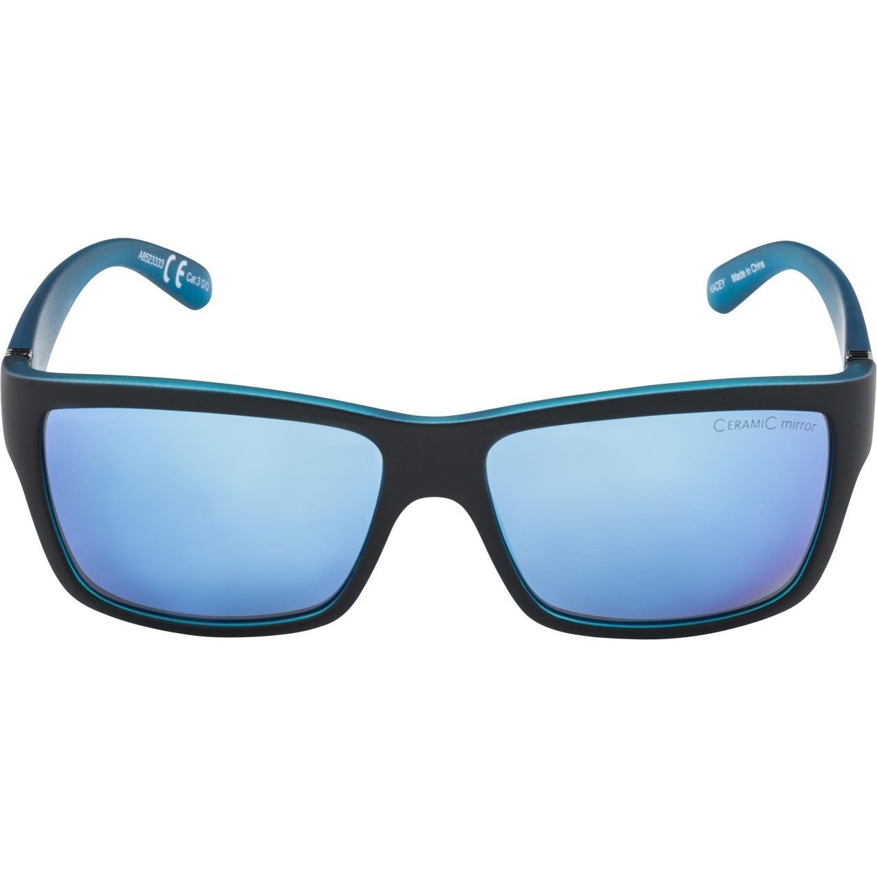 Alpina Erwachsene Sonnenbrille BLACK-BLUE Sports KACEY MATT Sportbrille matt-blu Alpina black Alpina