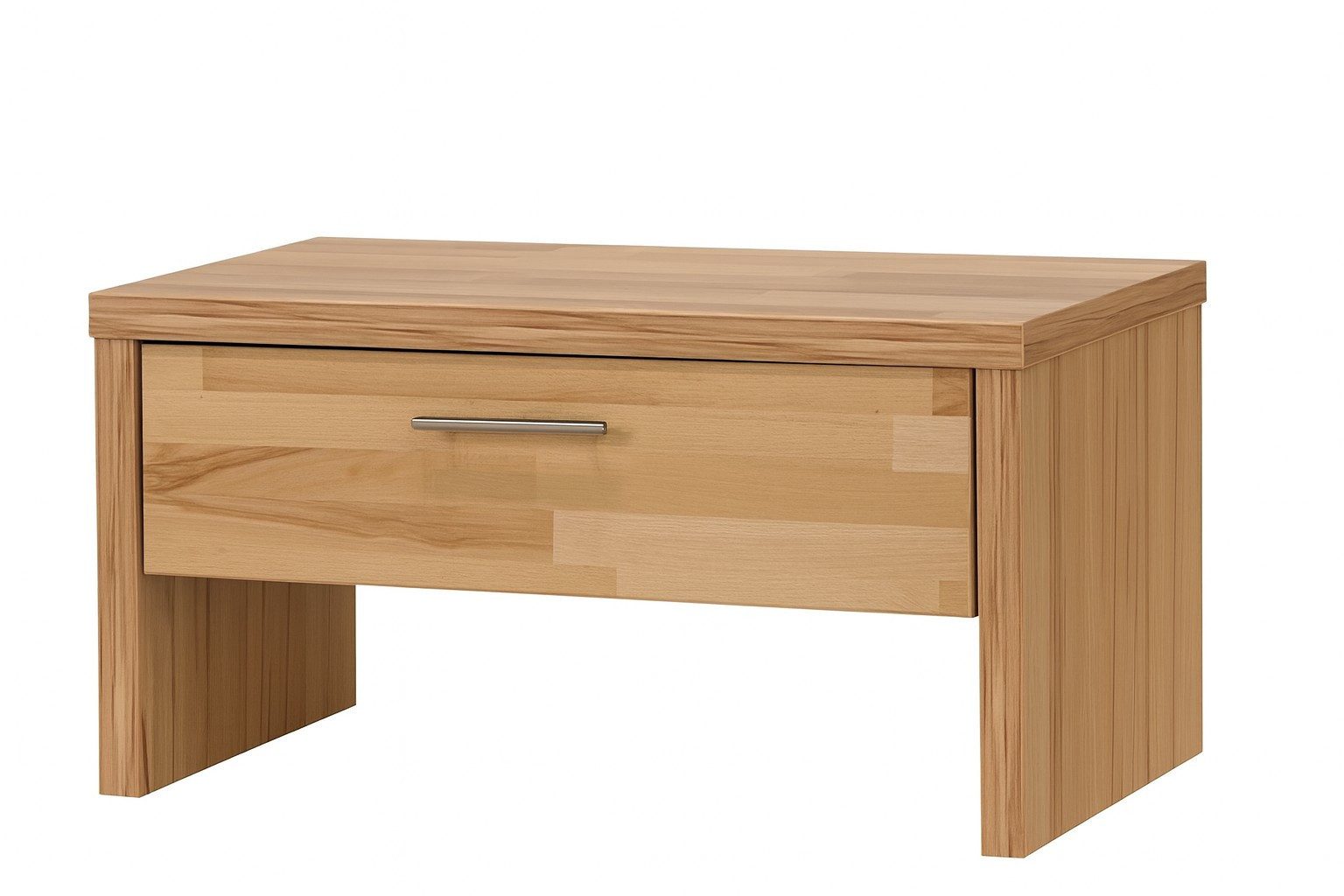 bv-vertrieb Garderobe Garderobenbank Kernbuche Flur-Bank Sitzbank mit Schublade