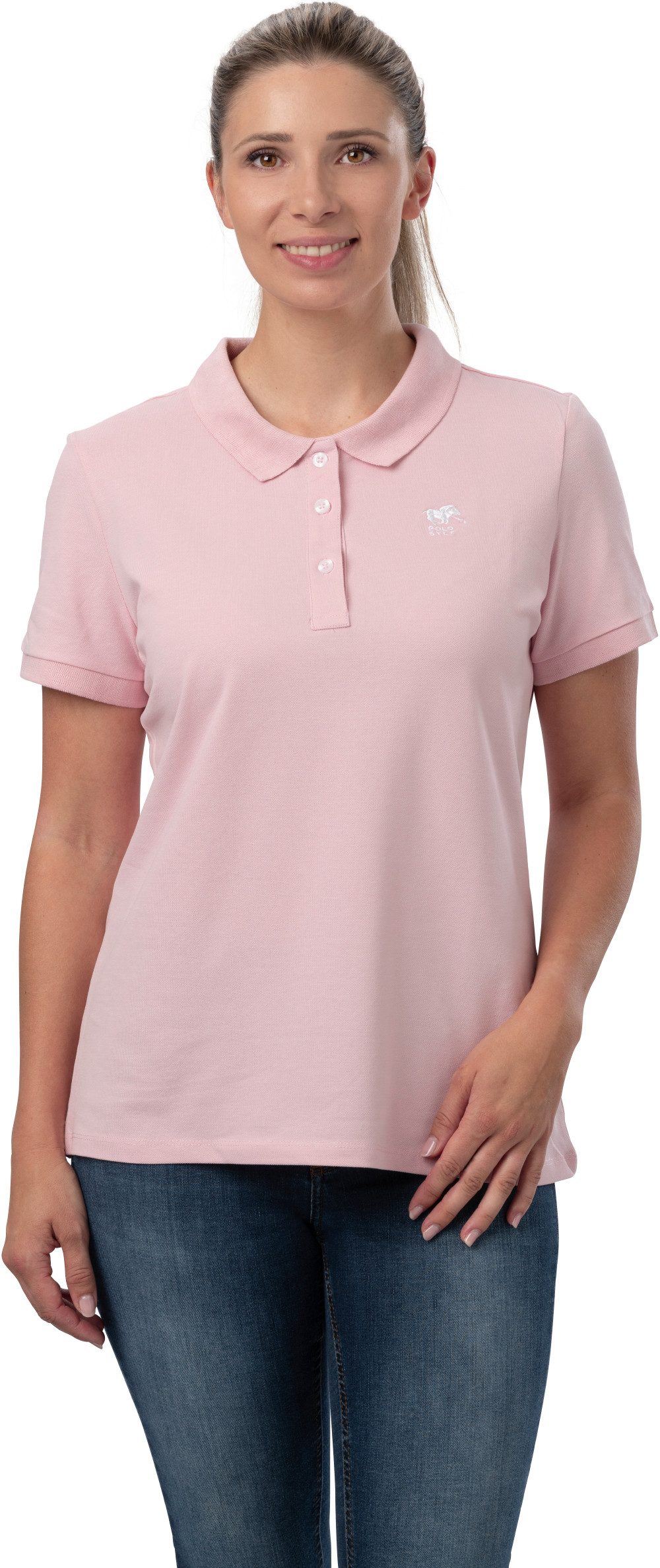Polo Sylt Poloshirt aus weichem, anschmiegsamem und pflegeleichtem Stretch-Piqué