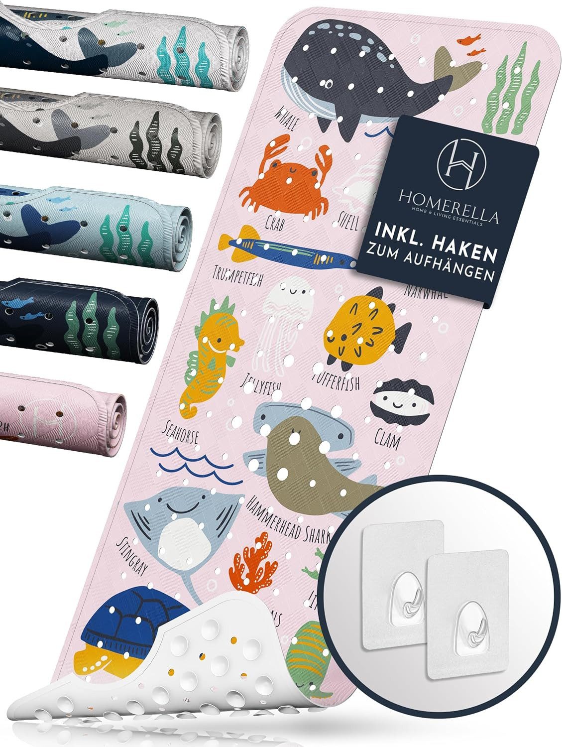Homerella Badematte rutschfest Kinder - 100% günstig online kaufen
