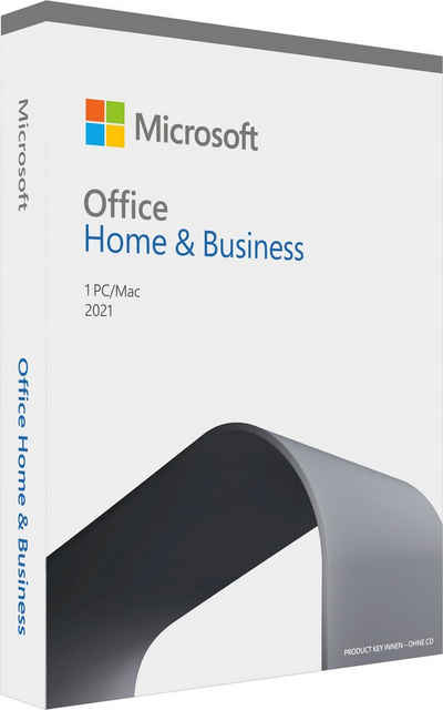 Microsoft Office Home & Business 2021 (Officeprogramm, Lizenzschlüssel)