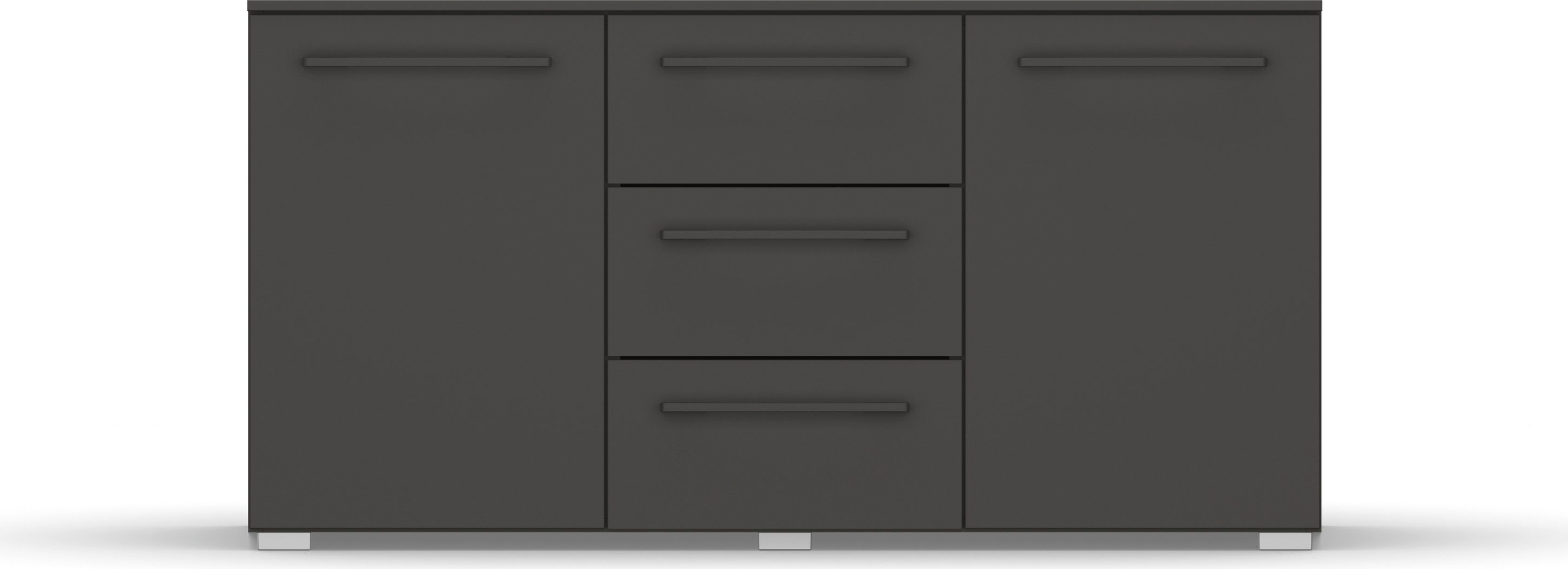rauch Kombikommode Skat Pure, mit 1 Tür und 4 Schubladen in puristischem Design