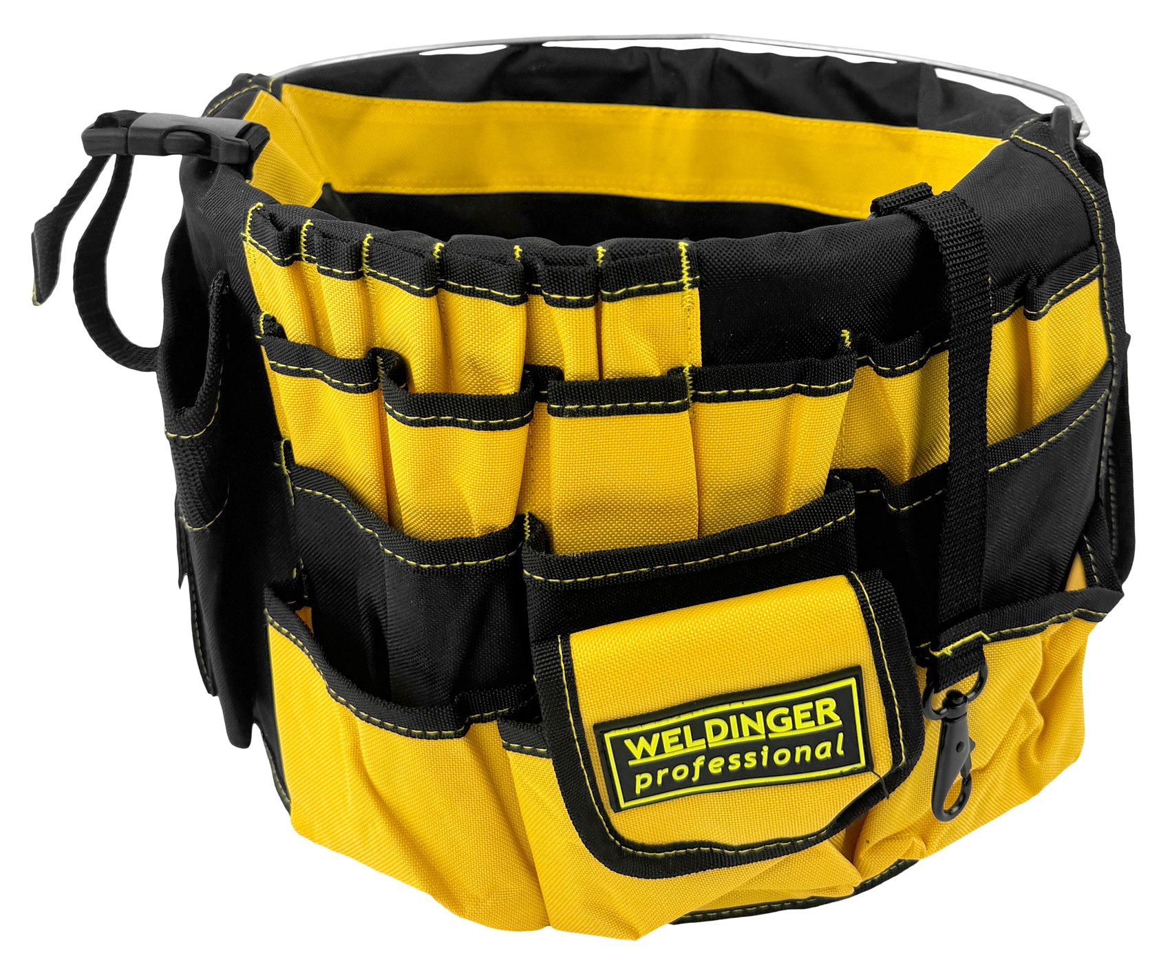 WELDINGER Werkzeugtasche Werkzeugtasche für 12 l Baueimer Werkzeugeimer zusammenfaltbar