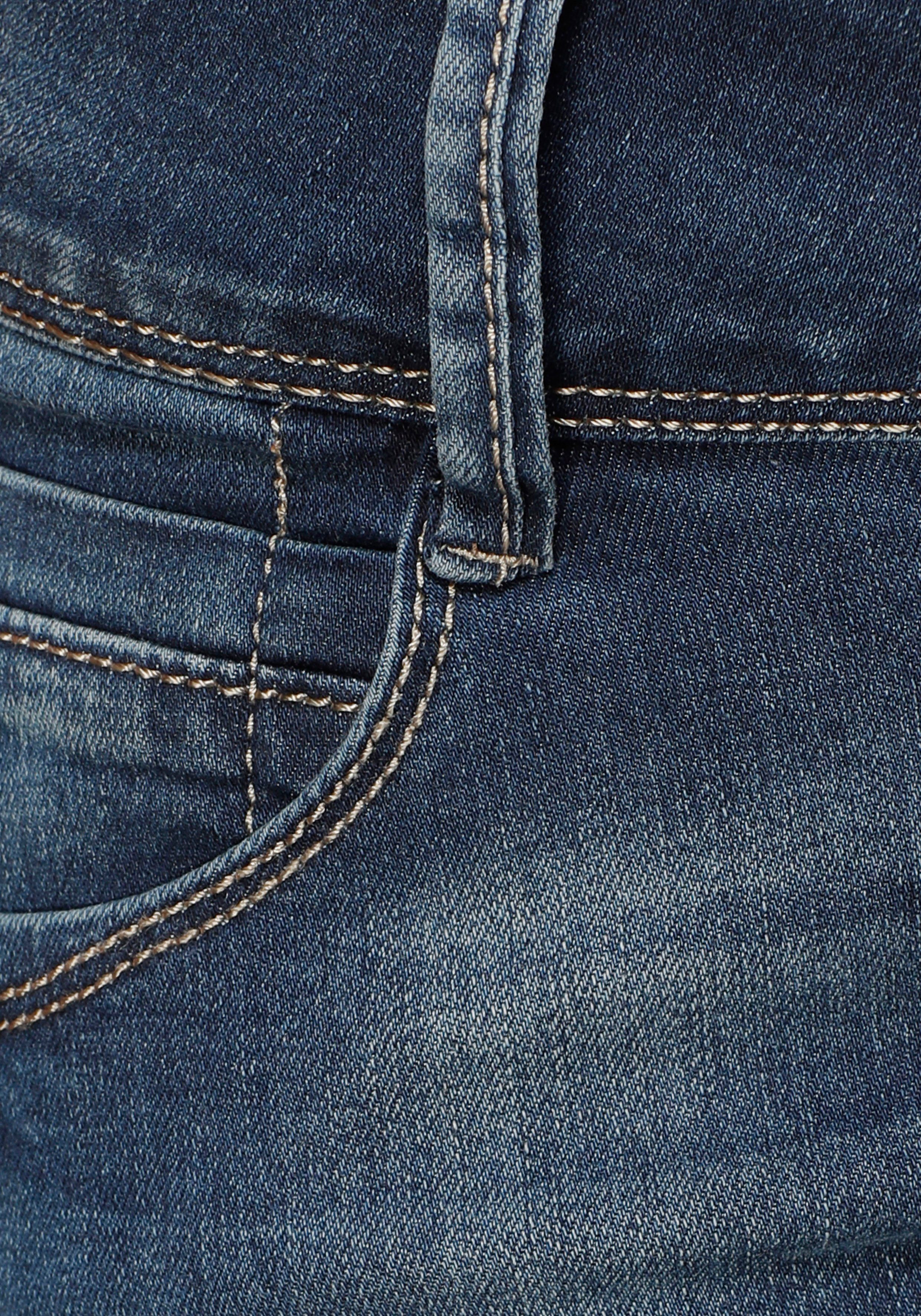 Skinny-fit-Jeans darkblue HaILY’S CAMILA