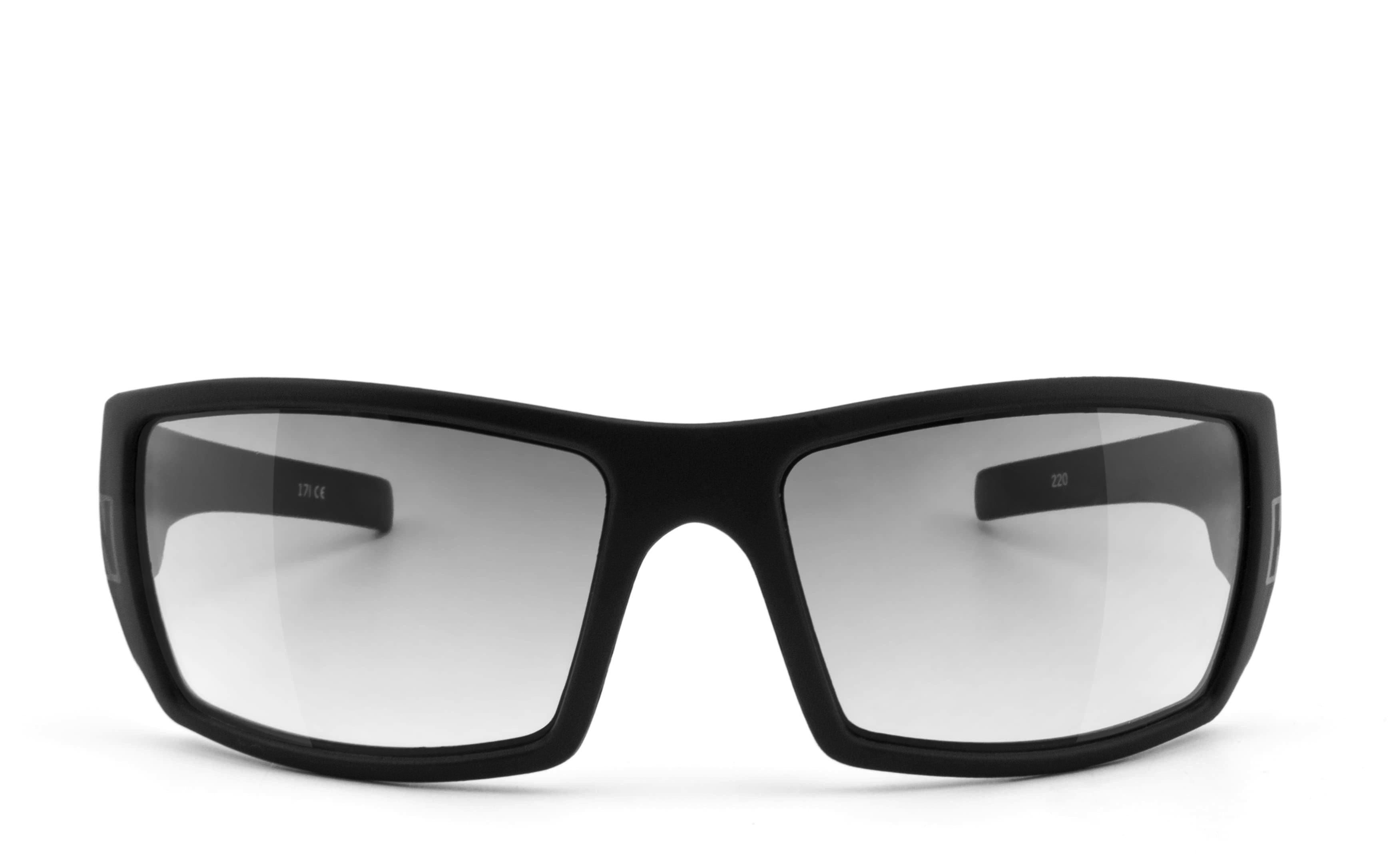 KingKerosin Motorradbrille KK220, Steinschlagbeständig durch Kunststoff-Sicherheitsglas