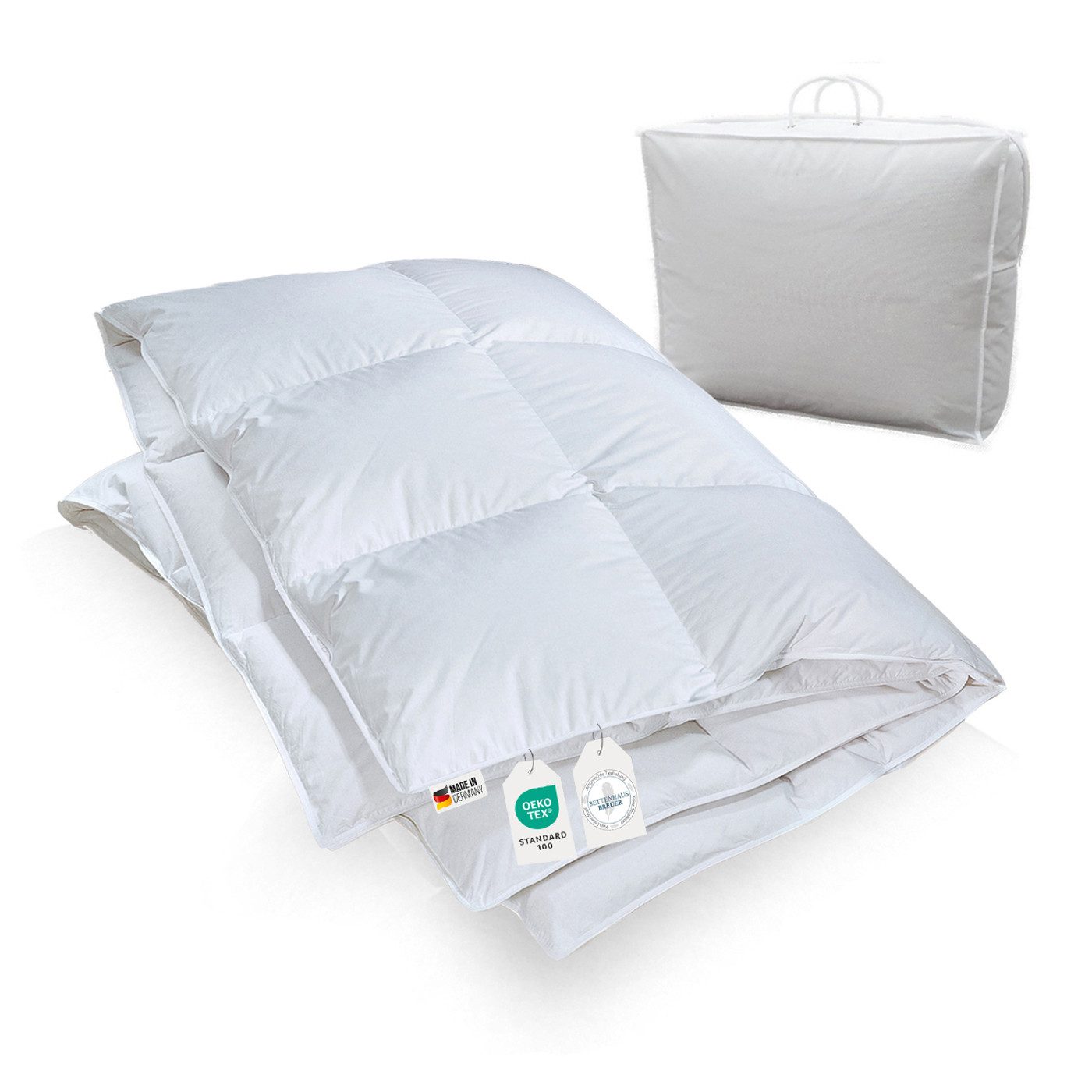 Bettenhaus Breuer Daunenbettdecke Daunendecke 100% sibirische Daunen Bettde günstig online kaufen