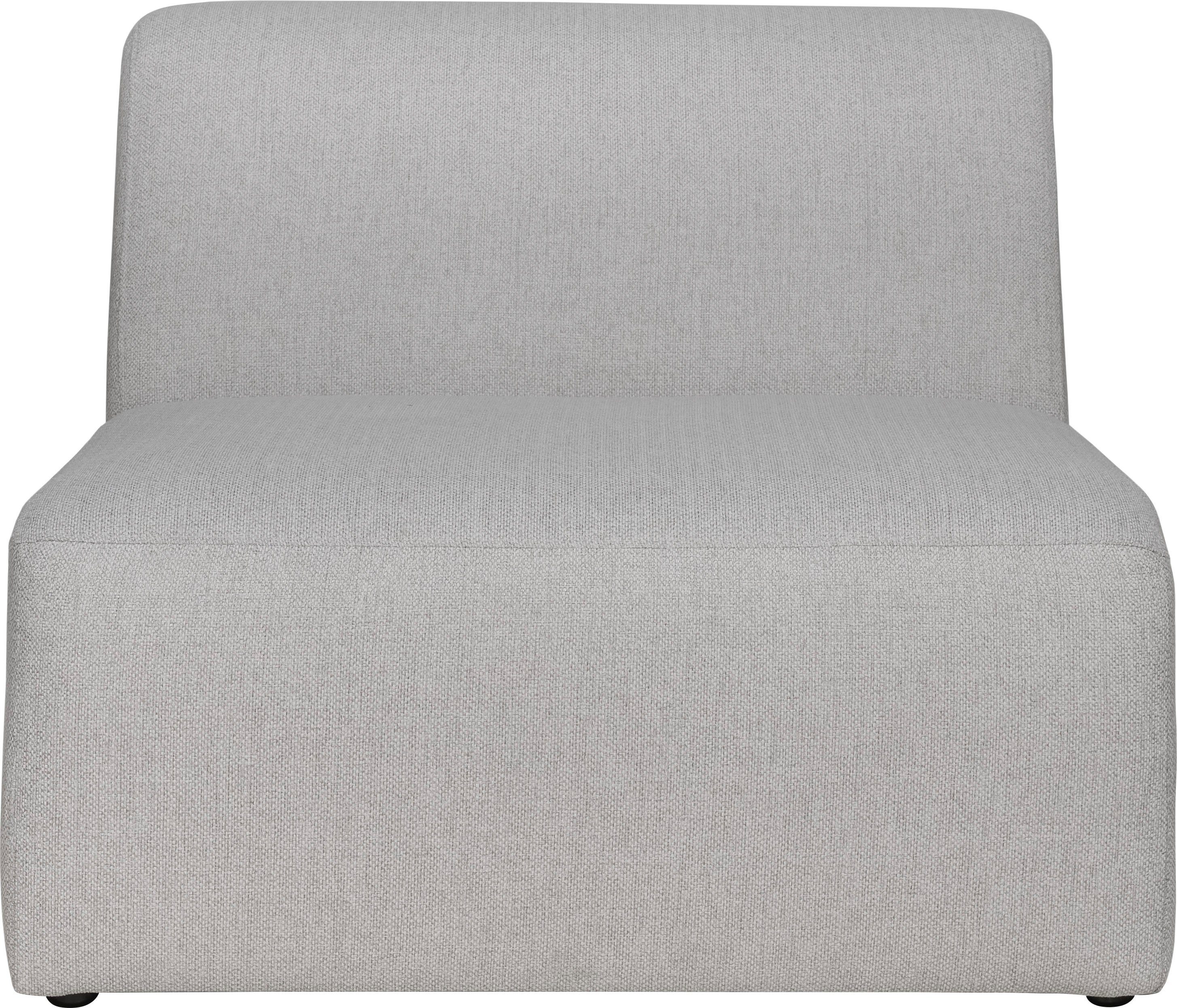 beige Komfort, angenehmer INOSIGN schöne Sofa-Mittelelement Proportionen Koa,