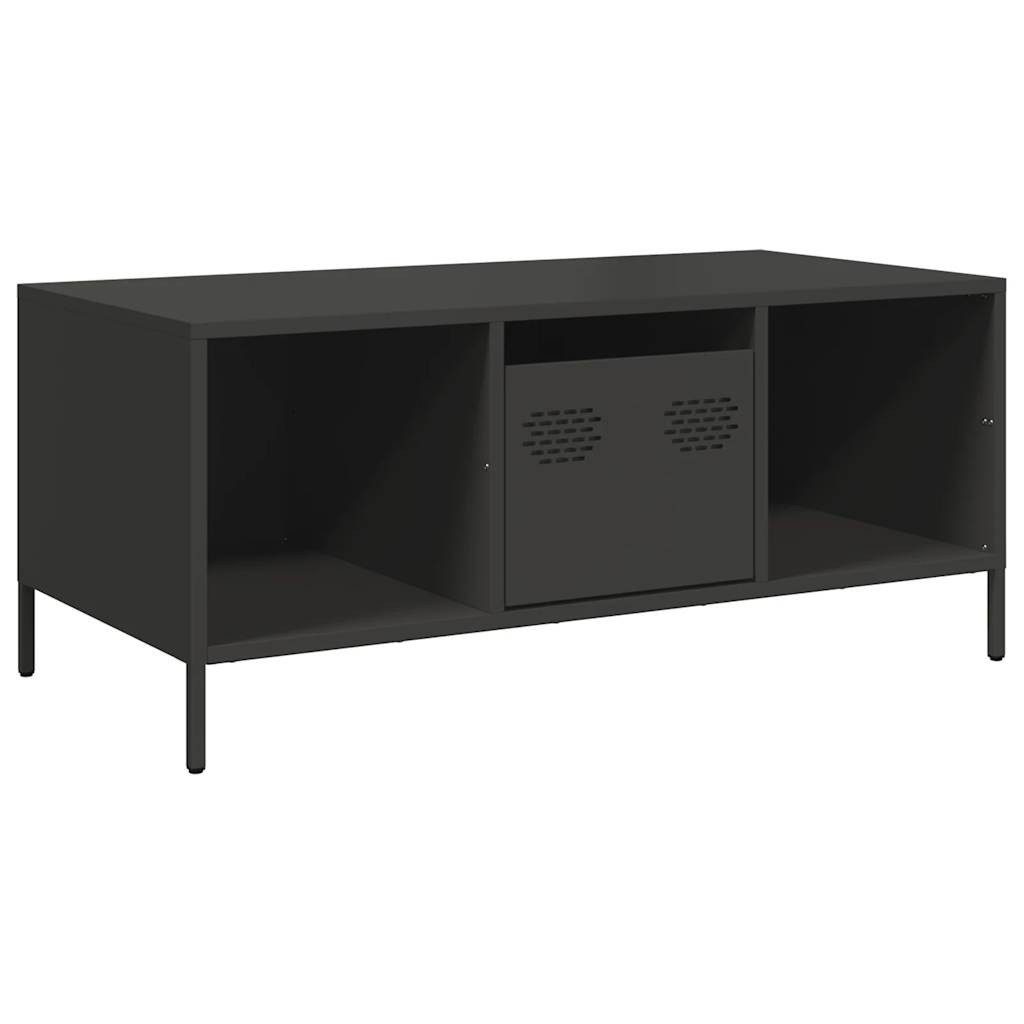 vidaXL Couchtisch Couchtisch Schwarz 101,5x50x43,5 cm günstig online kaufen