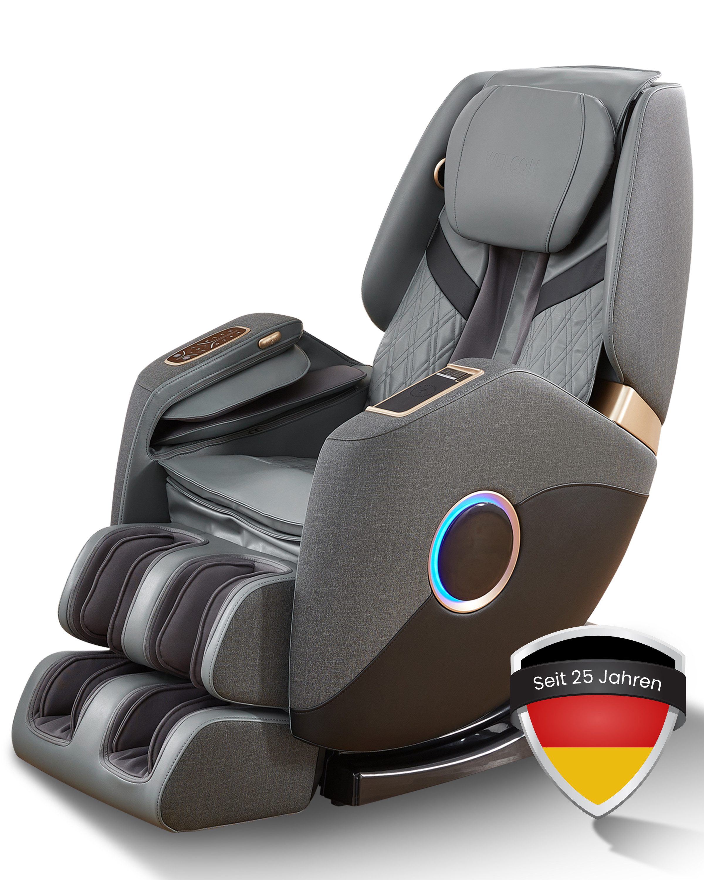 WELCON Massagesessel Massagesessel EASYRELAXX PLUS, Heizung, Ganzkörpermassage, mit Relaxfunktion