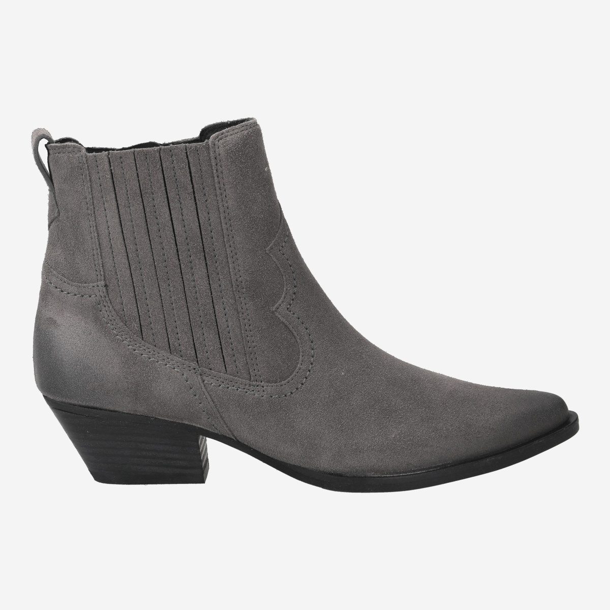 Paul Green 8144-026, Stiefeletten in Grau für Damen Stiefelette