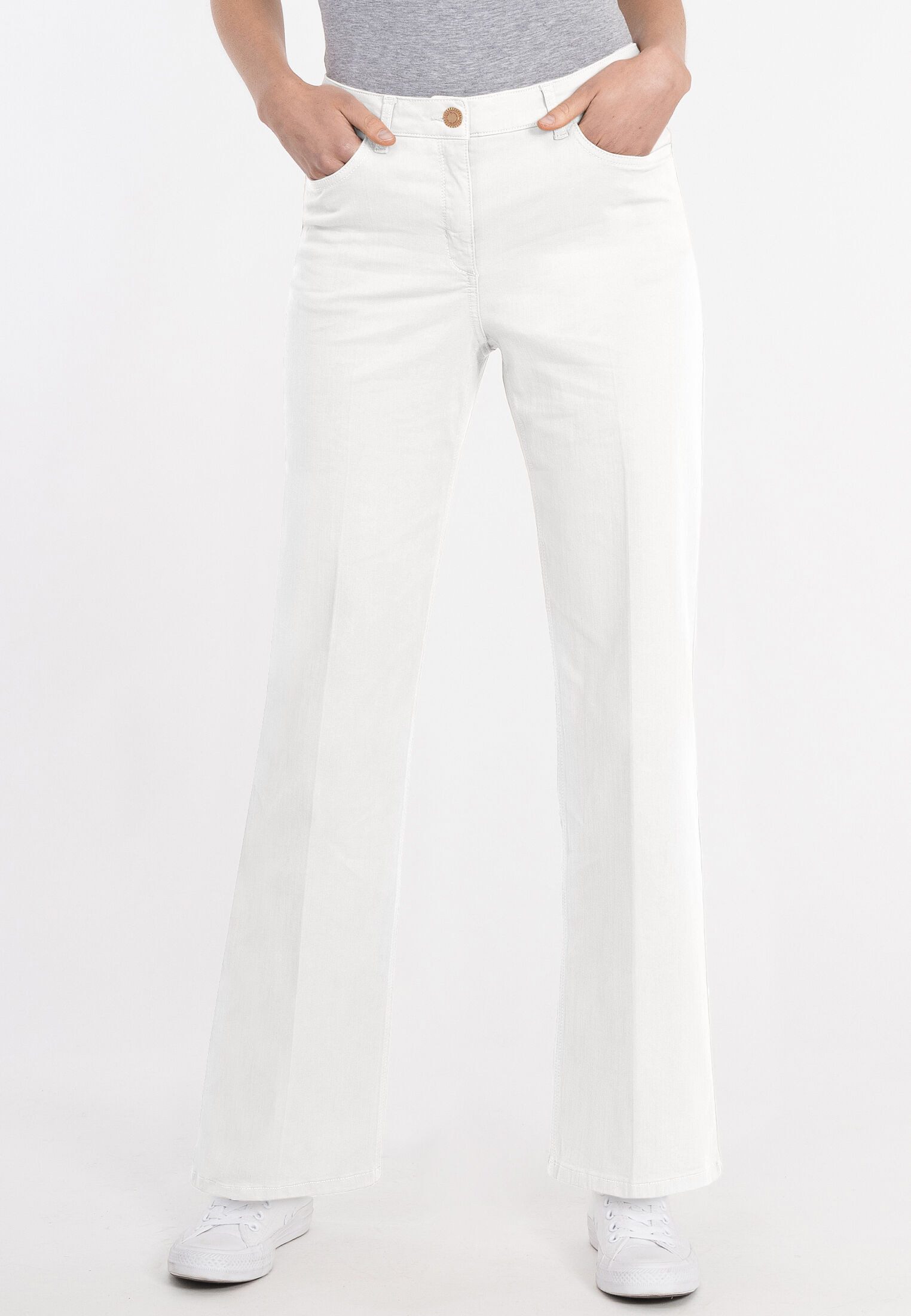 Recover Pants 5-Pocket-Jeans FLARED aus hochwertigem Stretchdenim