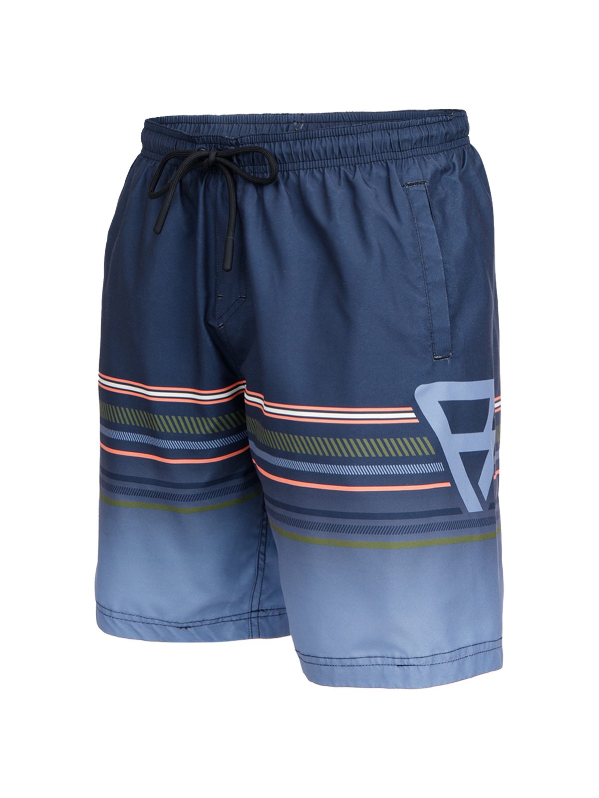 Brunotti Badeshorts Cester-Long Men Swim Shorts INDIGO BLUE