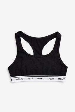 Next Crop-Top Kurze Tops mit Ringerrücken, 3er-Pack (3-tlg)