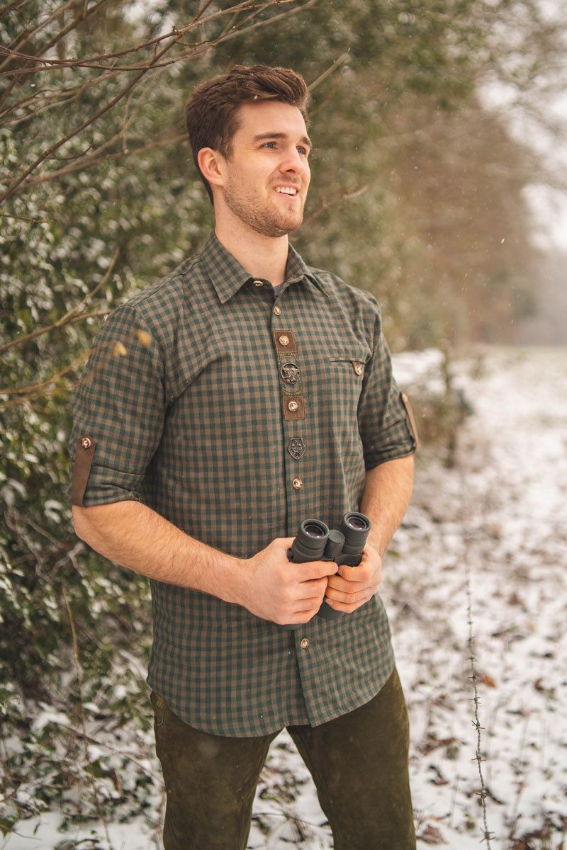 OS Trachten Trachtenhemd Pirano Regular Fit