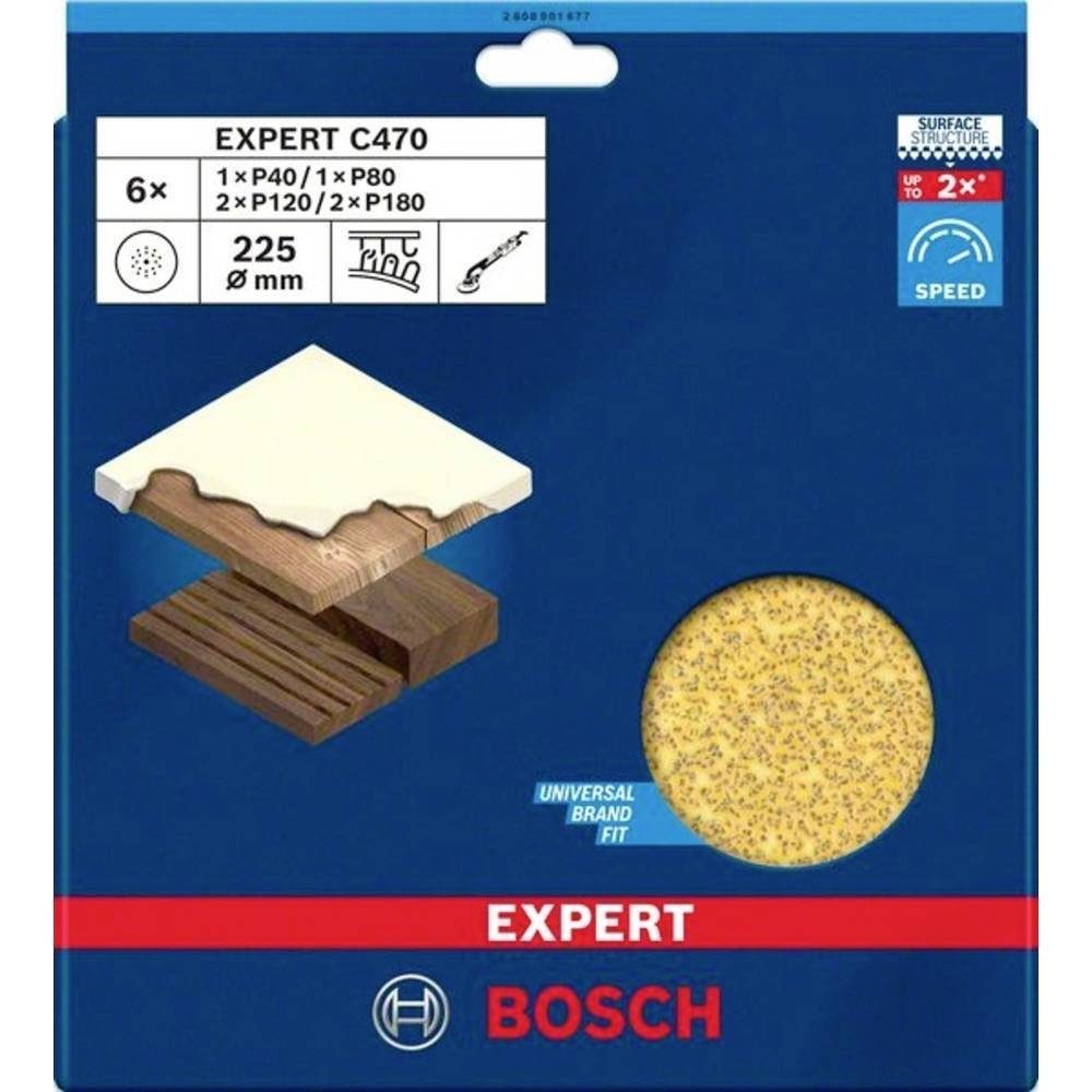 Bosch Accessories BOSCH EXPERT SCHLEIFPAPIER Schleifpapier C470