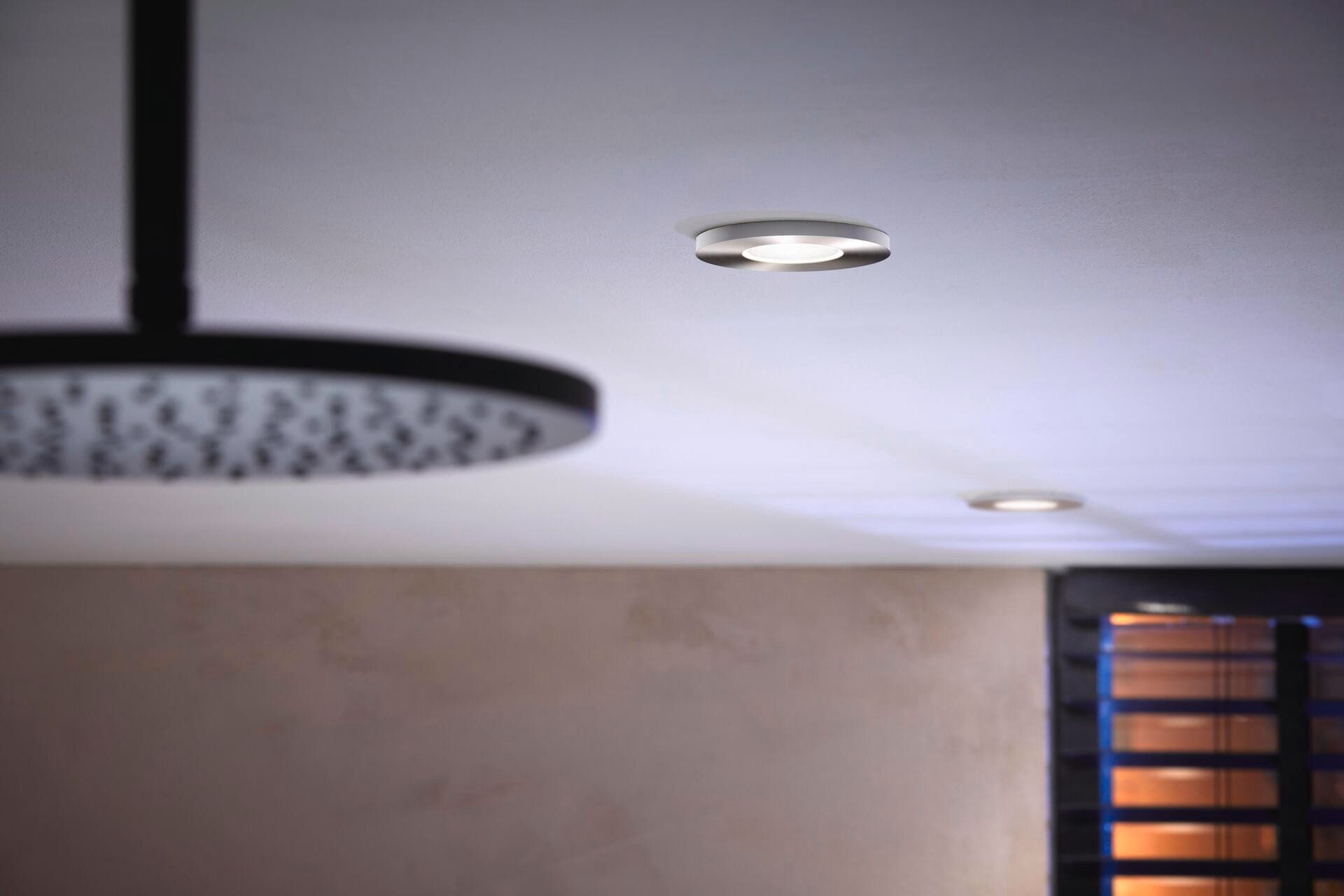 Philips Hue Einbauleuchte White & Color Ambiance Xamento Einbauspot 1 x 4.2W, LED wechselbar, Farbwechsler