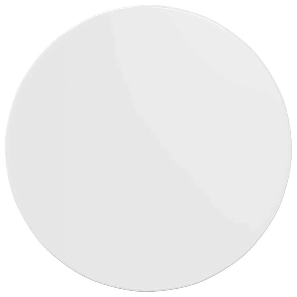 vidaXL Tischplatte Tischplatte Hochglanz-Weiß 60 x 60 x 1,5 cm Holzwerkstoff (1 St)