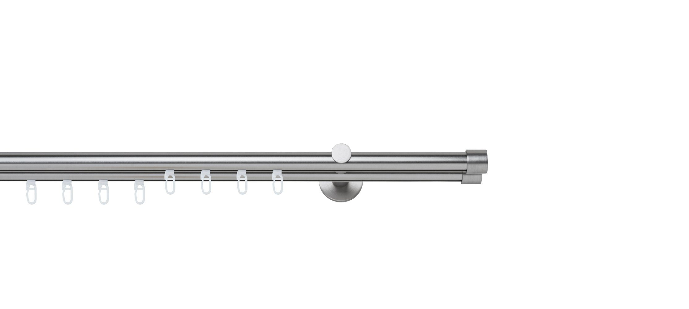 ondeco Gardinenstange Profil Wandabstand 12cm Kappe, günstig online kaufen