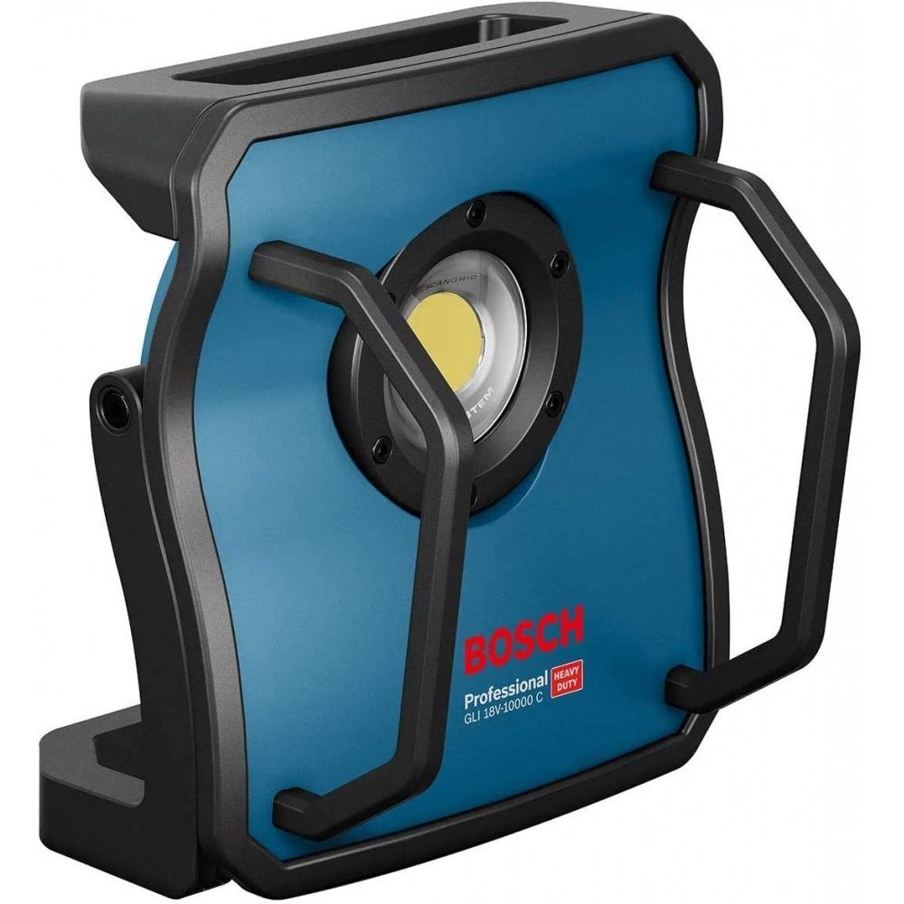 BOSCH Baustrahler GLI 18V-10000 C Professional - Akku-Baustrahler - blau/schwarz