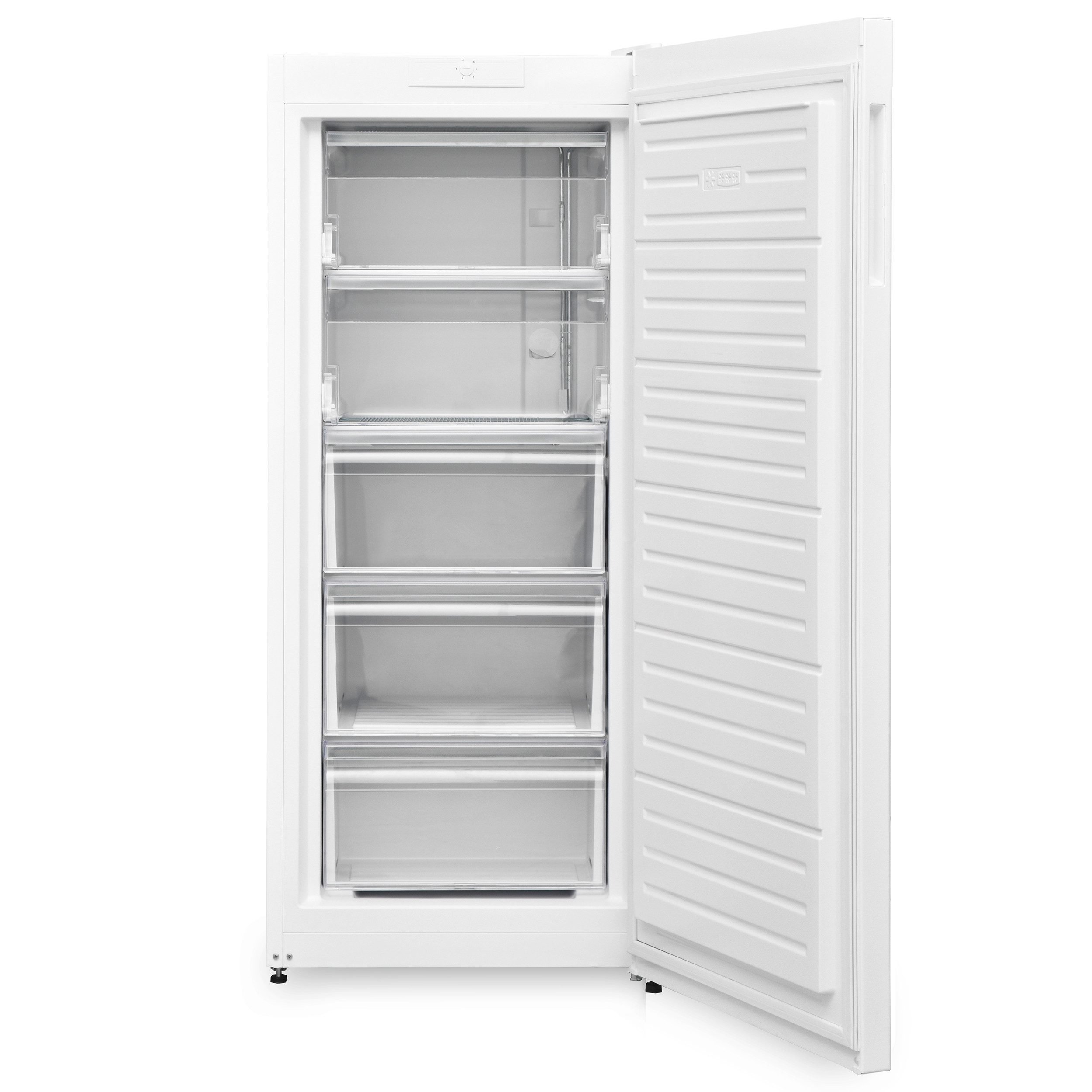Telefunken Gefrierschrank F-GS-145-E-W, 145.5 cm hoch, 54 cm breit, 175 Liter Nutzinhalt, großer Tiefkühlschrank, Freezer, freistehend