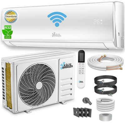 Kältebringer Split-Klimagerät Split Klimaanlage Set, Inverter Split Klimaanlage, 3,4kW, R32, Kühlen/Heizen, Smart App, Set